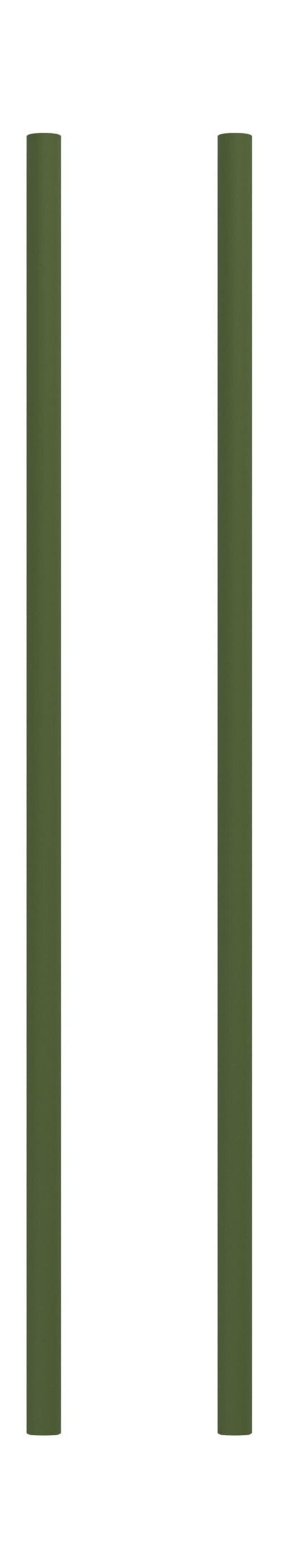 Moebe hyllsystem/vägghyllande ben 65 cm, tallgrön