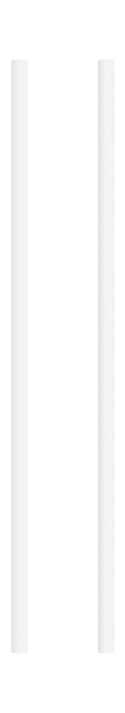 Moebe -Regalsystem/Wandregalbein 65 cm, weiß