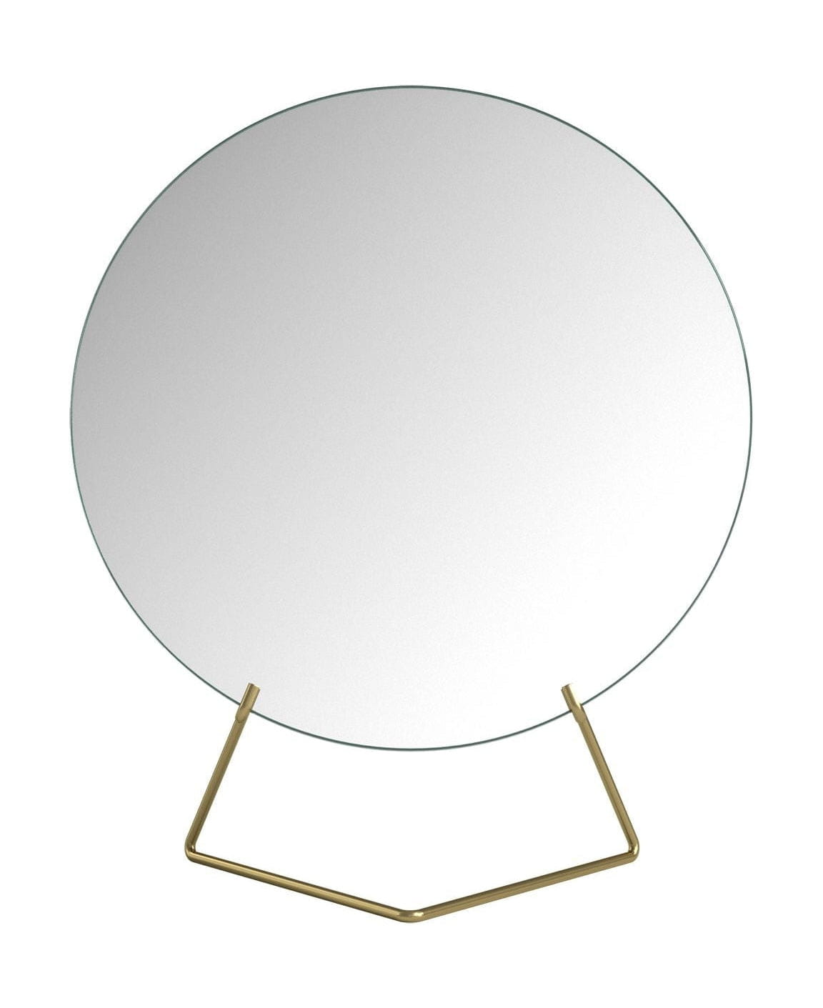 Miroir debout Moebe Ø20 cm, laiton