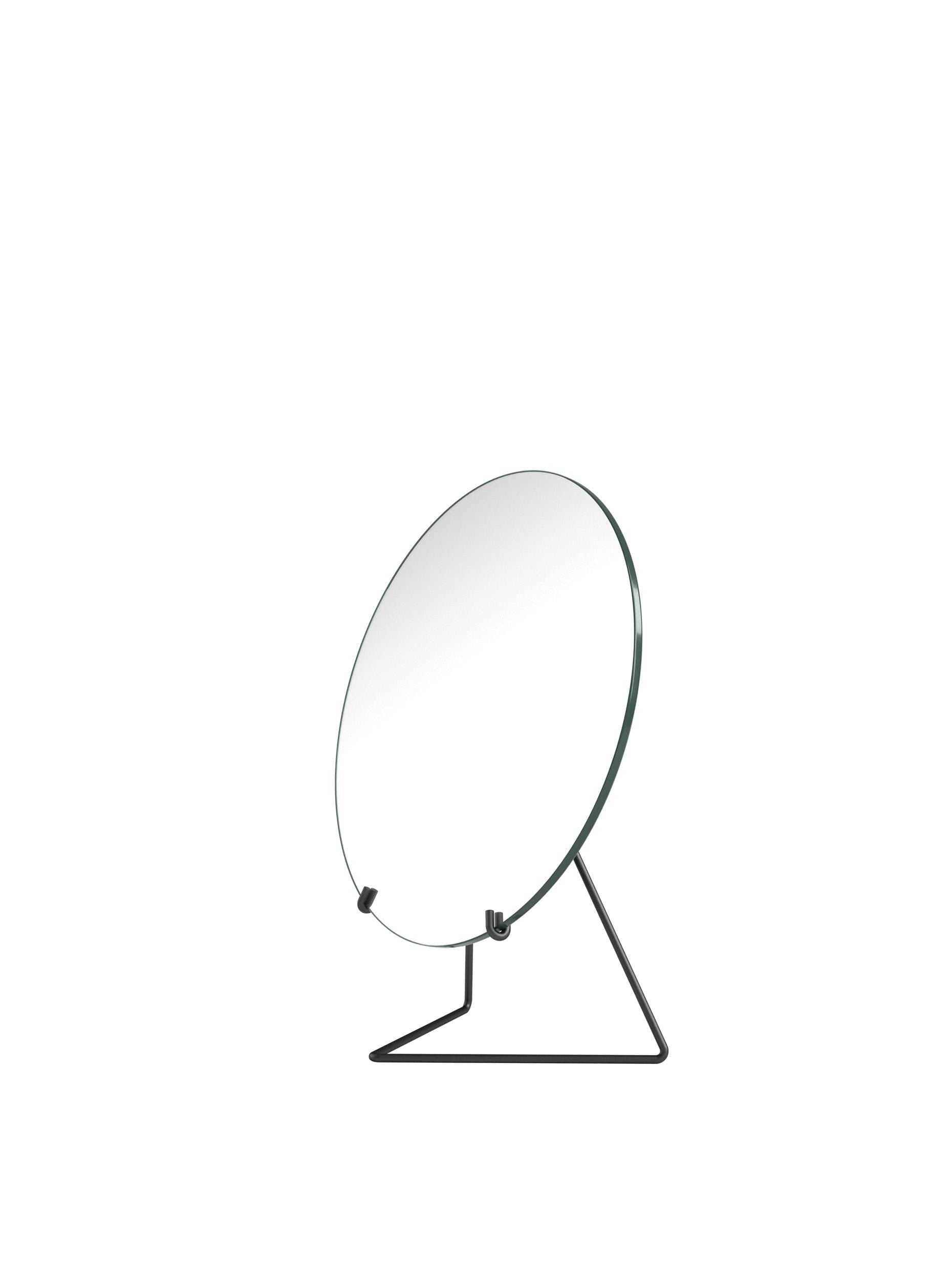 Miroir debout Moebe Ø20 cm, noir