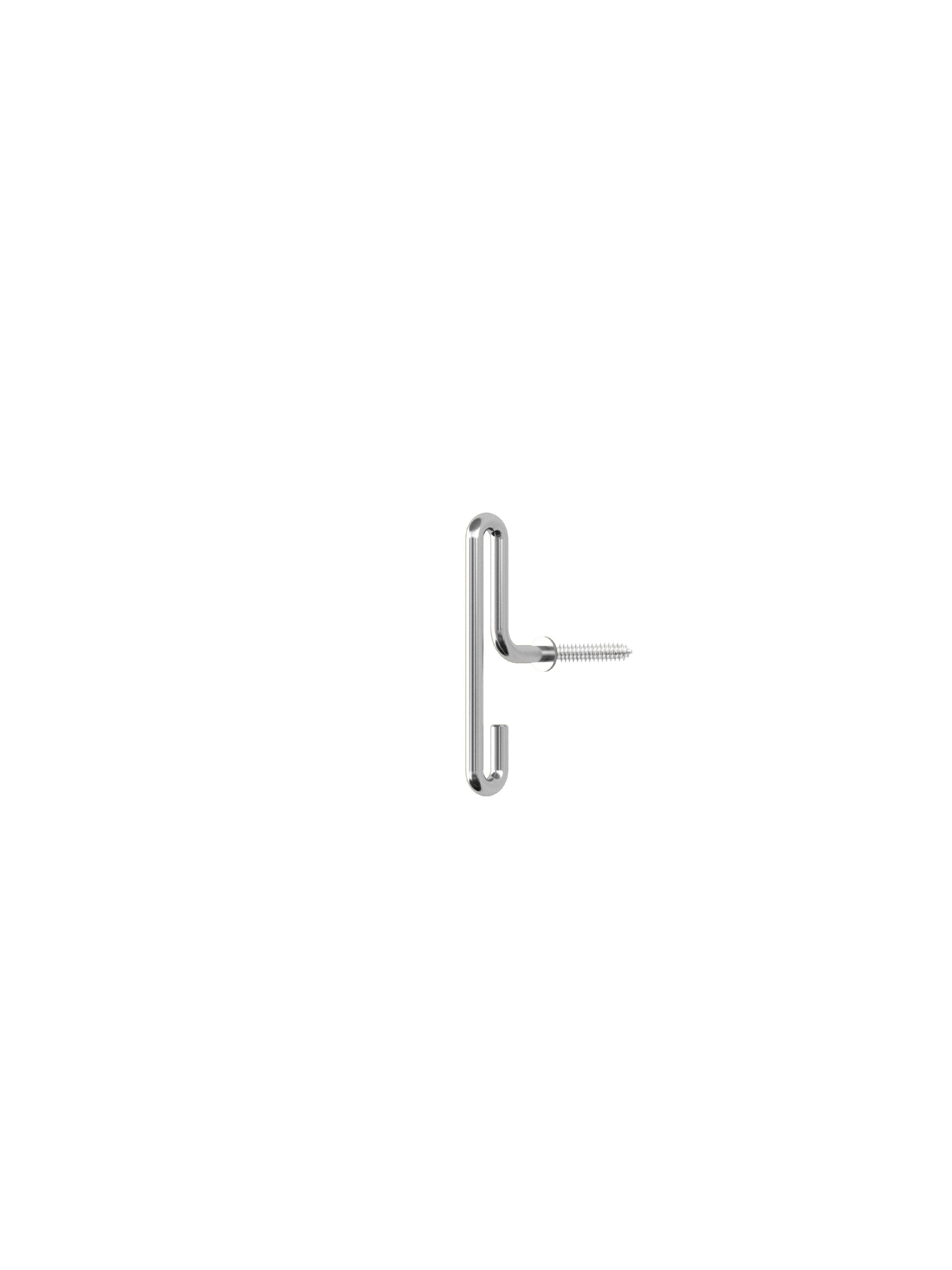 Moebe Wall Hook 2 pcs. Lille, krom