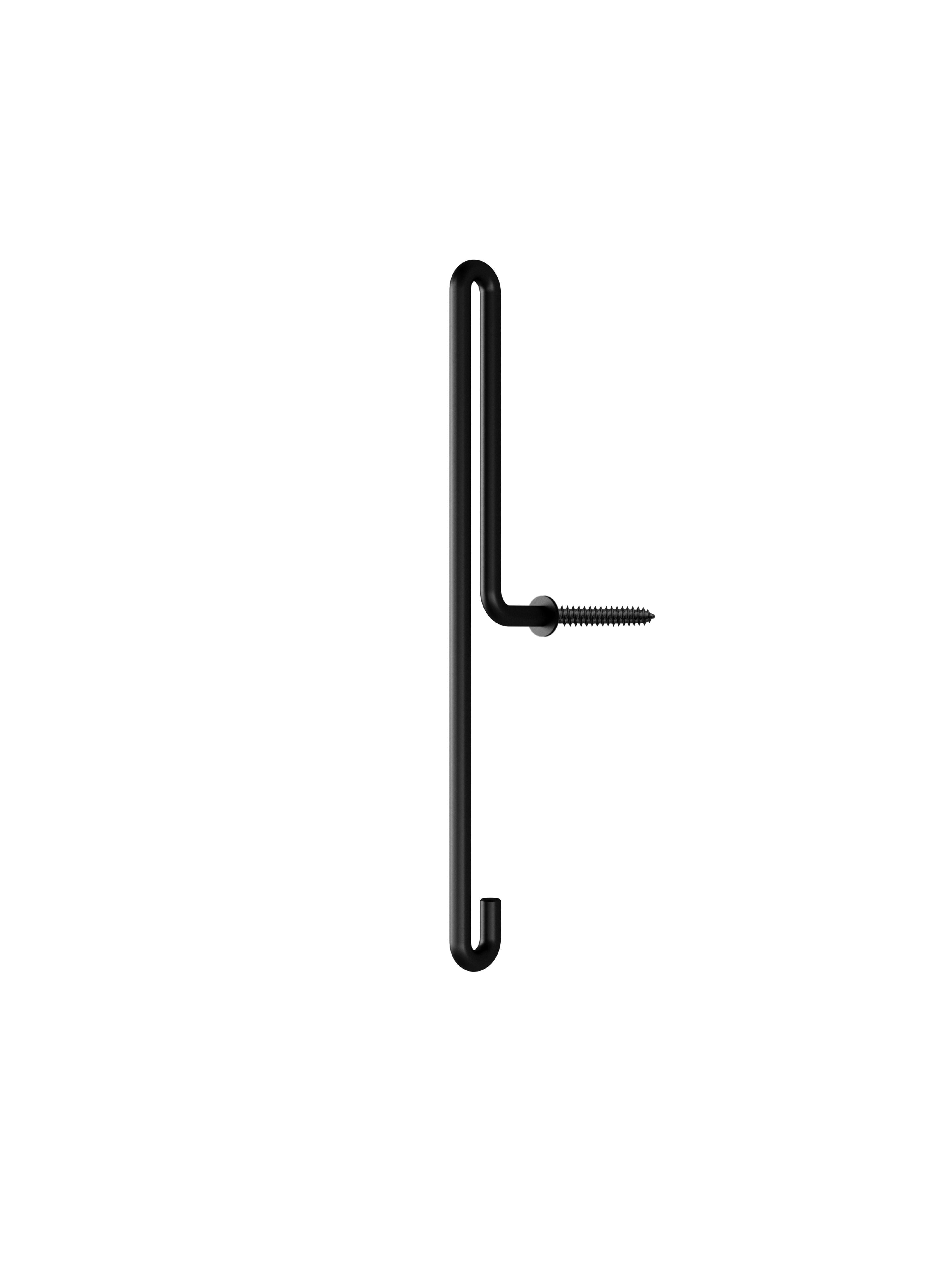 Moebe Wall Hook Large, Black