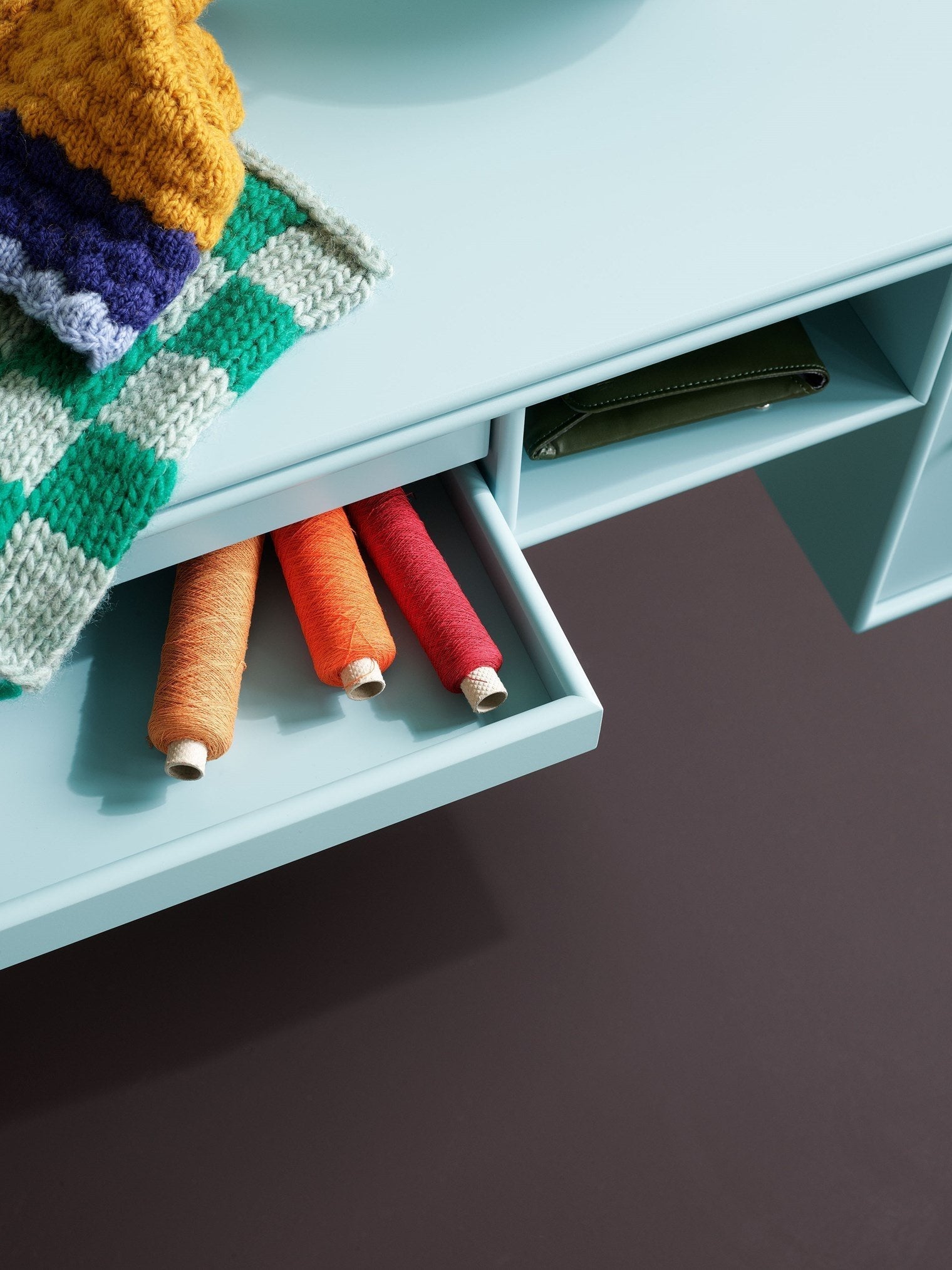 Montana Bureau Work Desk, Fennel Green