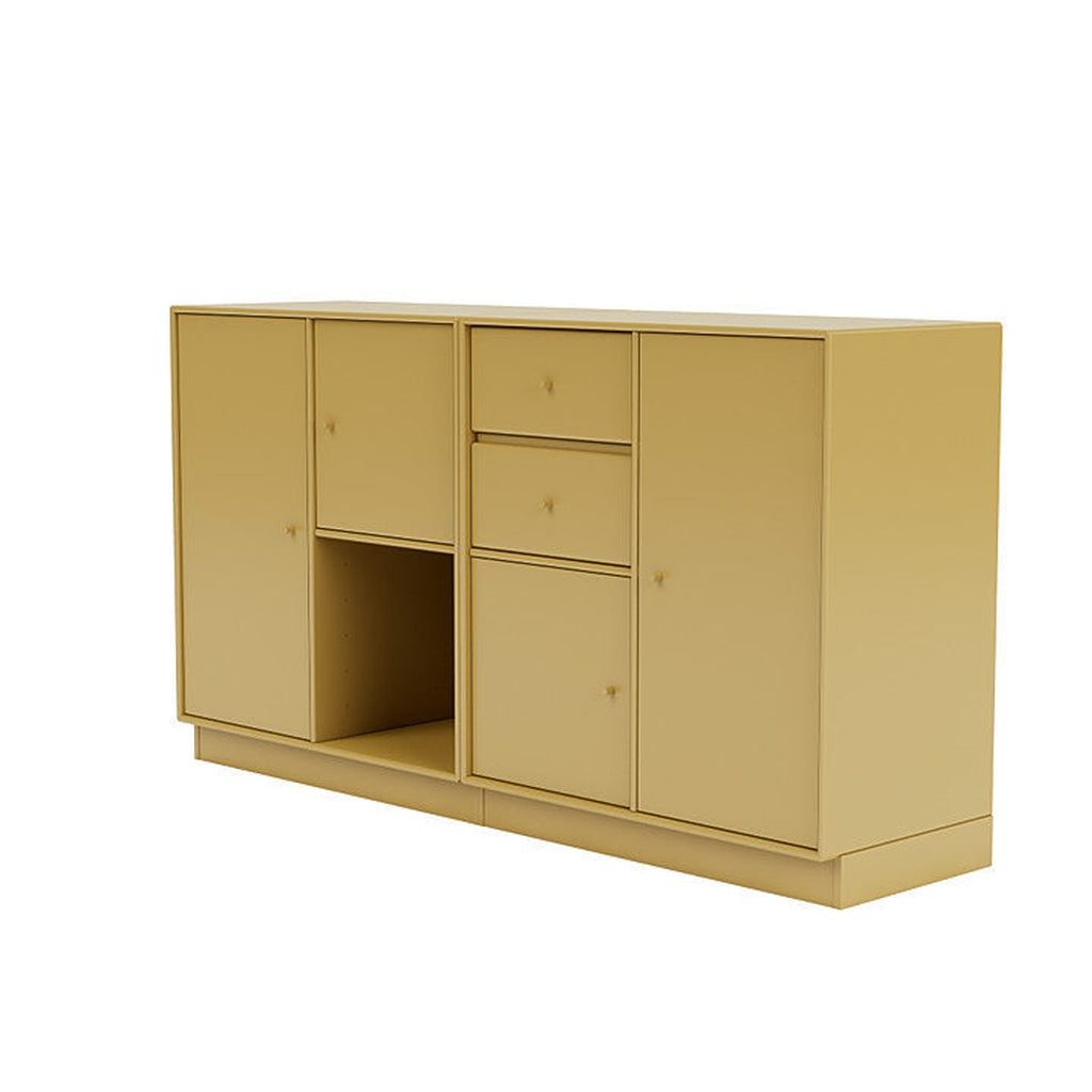 Montana Couple Sideboard With 7 Cm Plinth, Cumin Yellow