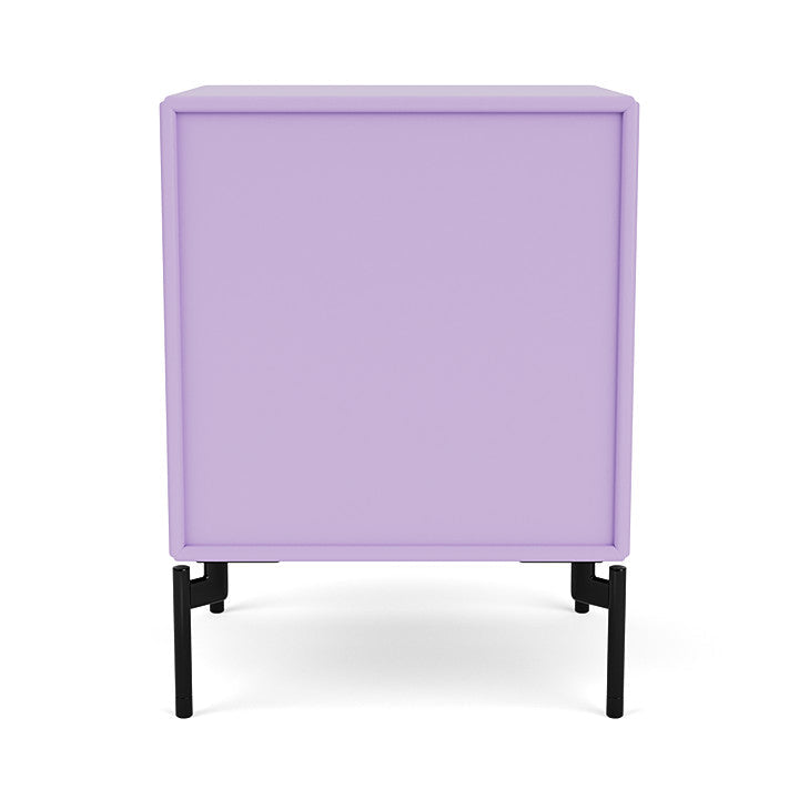 Montana Dream Nightstand avec les jambes, iris / noir