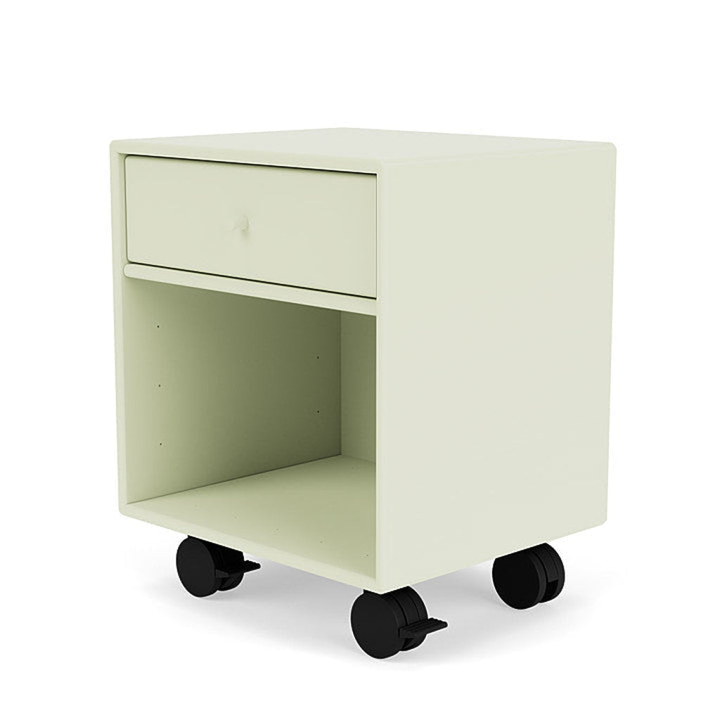 Montana Dream Nightstand med hjul, Pomelo Green