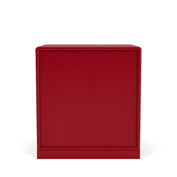 Montana Drift Drawer Module With 3 Cm Plinth, Beetroot Red