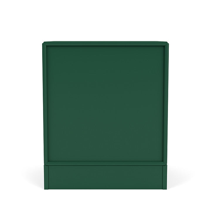 Módulo de cajón de deriva de Montana con zócalo de 7 cm, Pine Green