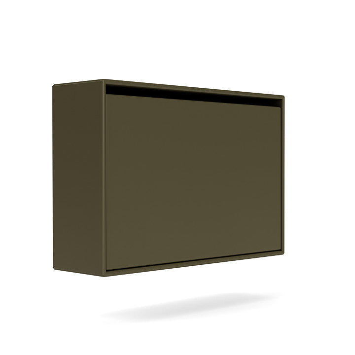 Montana Hide Shoe Cabinet, Oregano Green