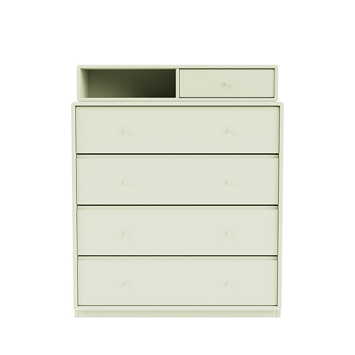 Montana Keep Chest Of Drawers With 3 Cm Plinth, Pomelo Green