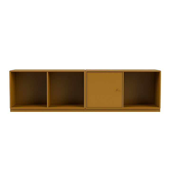 Montana Line Sideboard mit 3 cm Soziale, Bernsteingelb