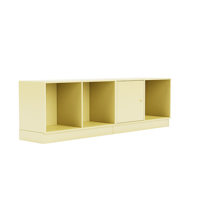 Pinie de ligne du Montana avec socle de 7 cm, jaune de camomille