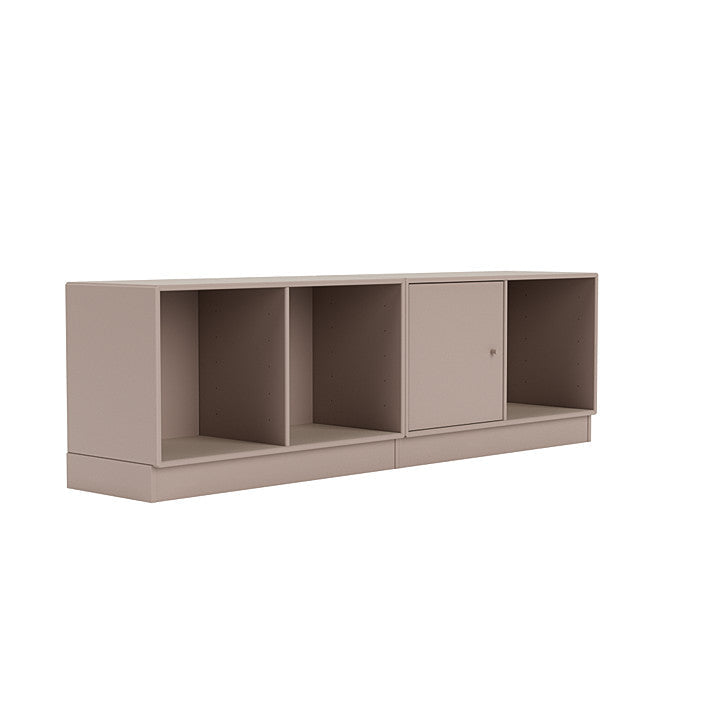 Montana Line Sideboard mit 7 cm Sozi, Pilzbraun