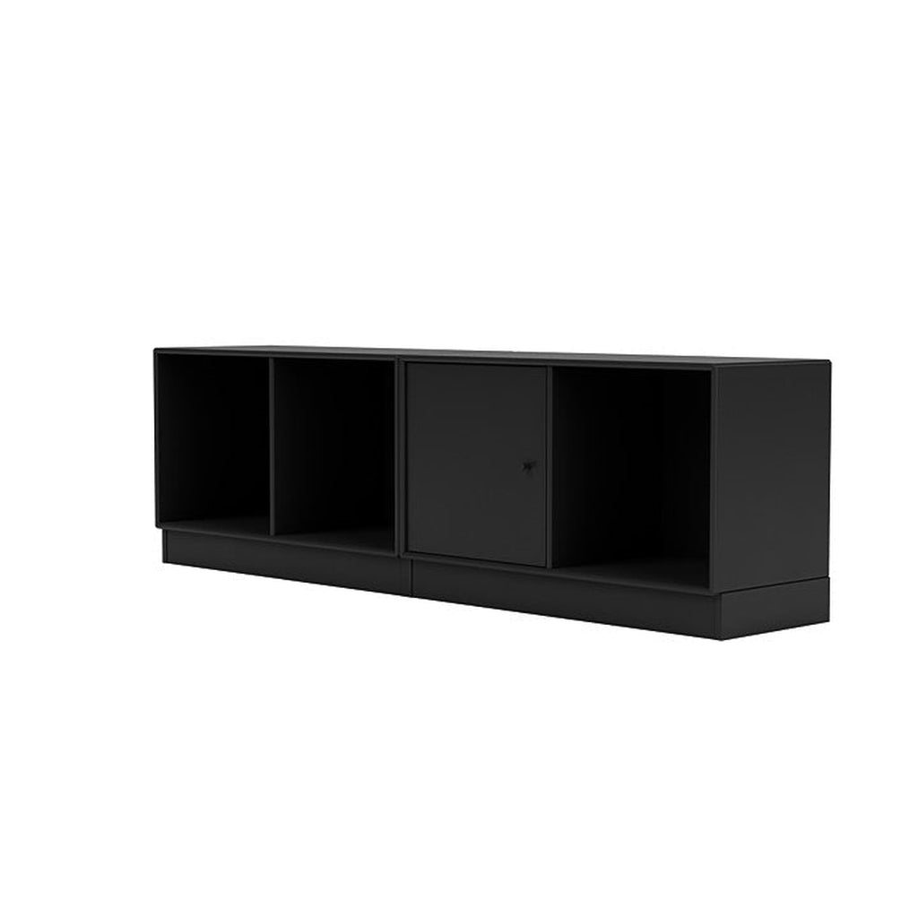 Montana Line Sideboard mit 7 cm Soziale, schwarz