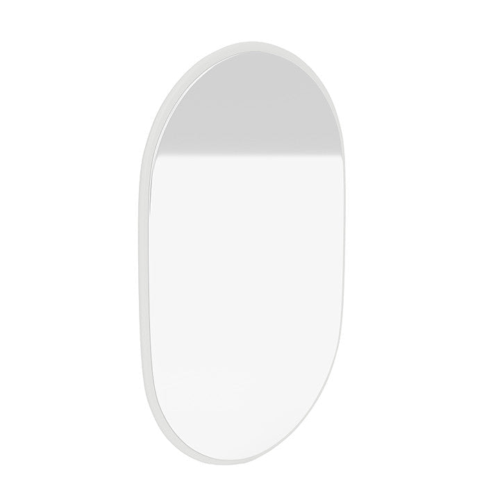 Montana ser ovalt spejl ud, hvid