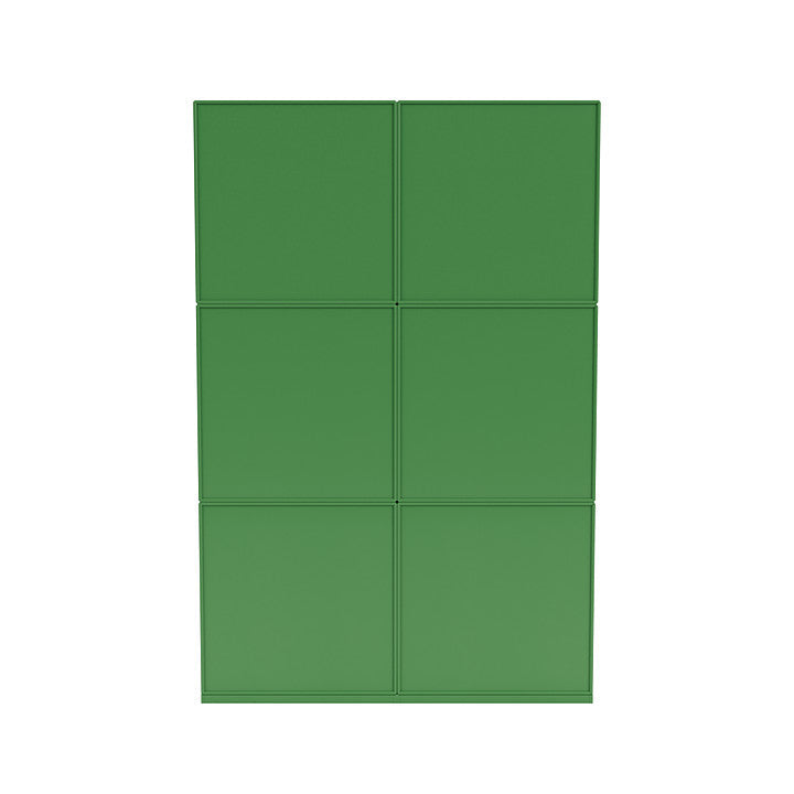Montana lea espaciosa estantería con zócalo de 3 cm, perejil verde