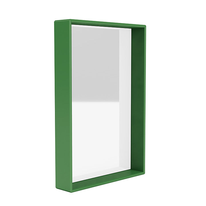 Montana Shelfie Mirror con marco de estante, perejil verde