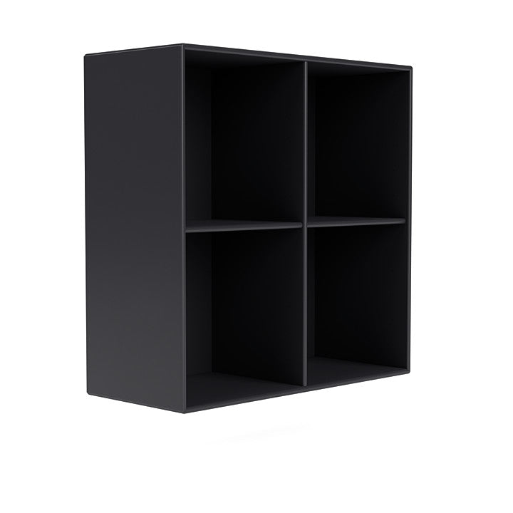 Montana Show Bookcase With Suspension Rail, Anthracite