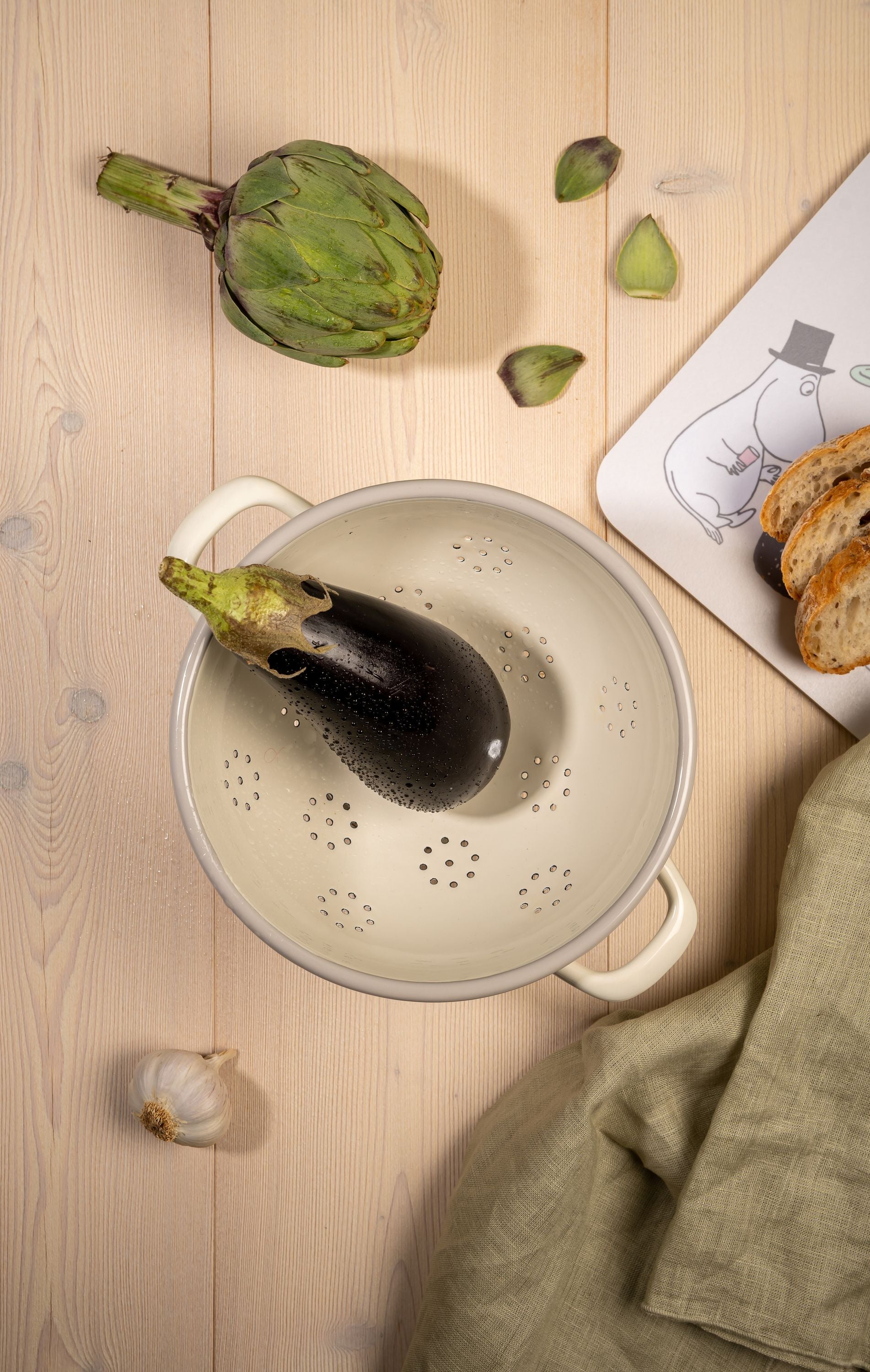 Muurla Moomin Bon Appétit Emaille Colander