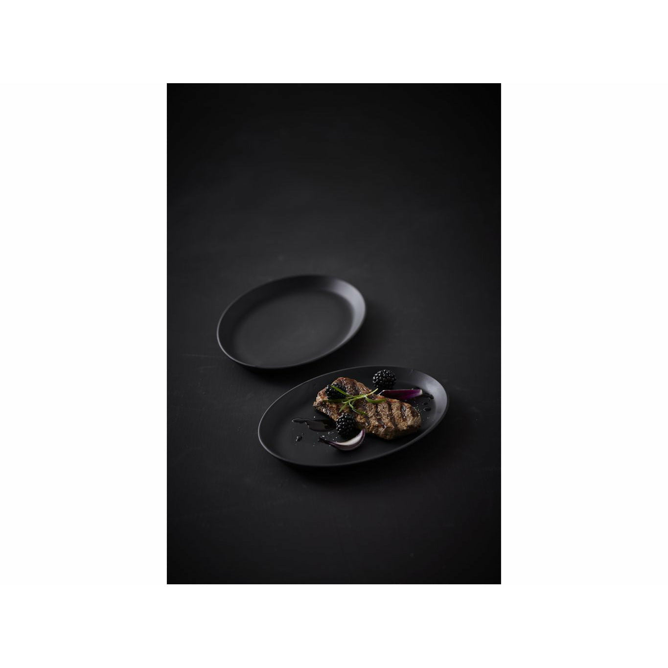 MORSø Forno Steak Plate Black Querwaren, 2 Stcs.