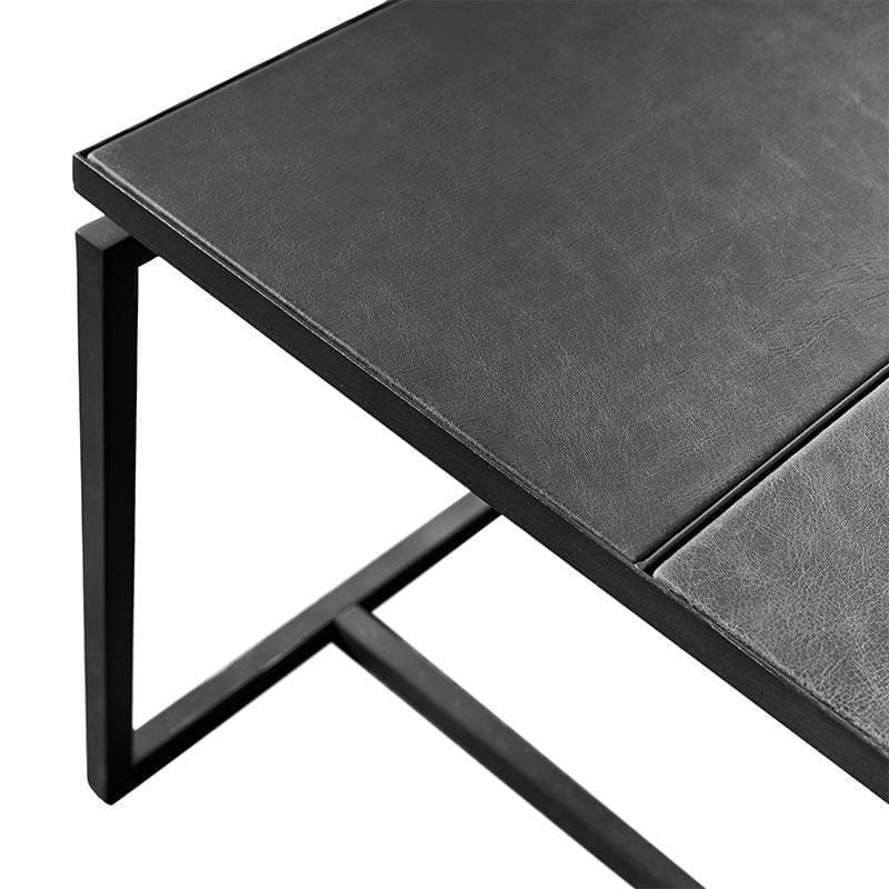 Muubs Austin Square Coffee Table, Black