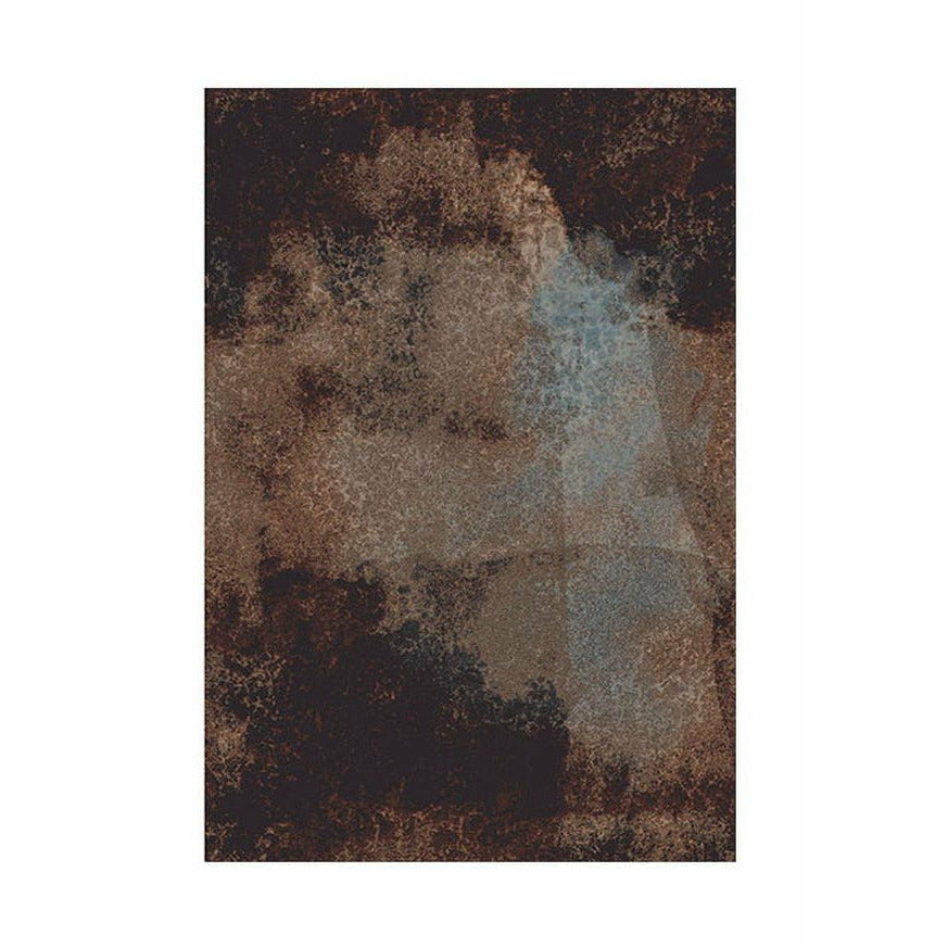Muubs Erde Teppich 235 x 165 cm, Rost
