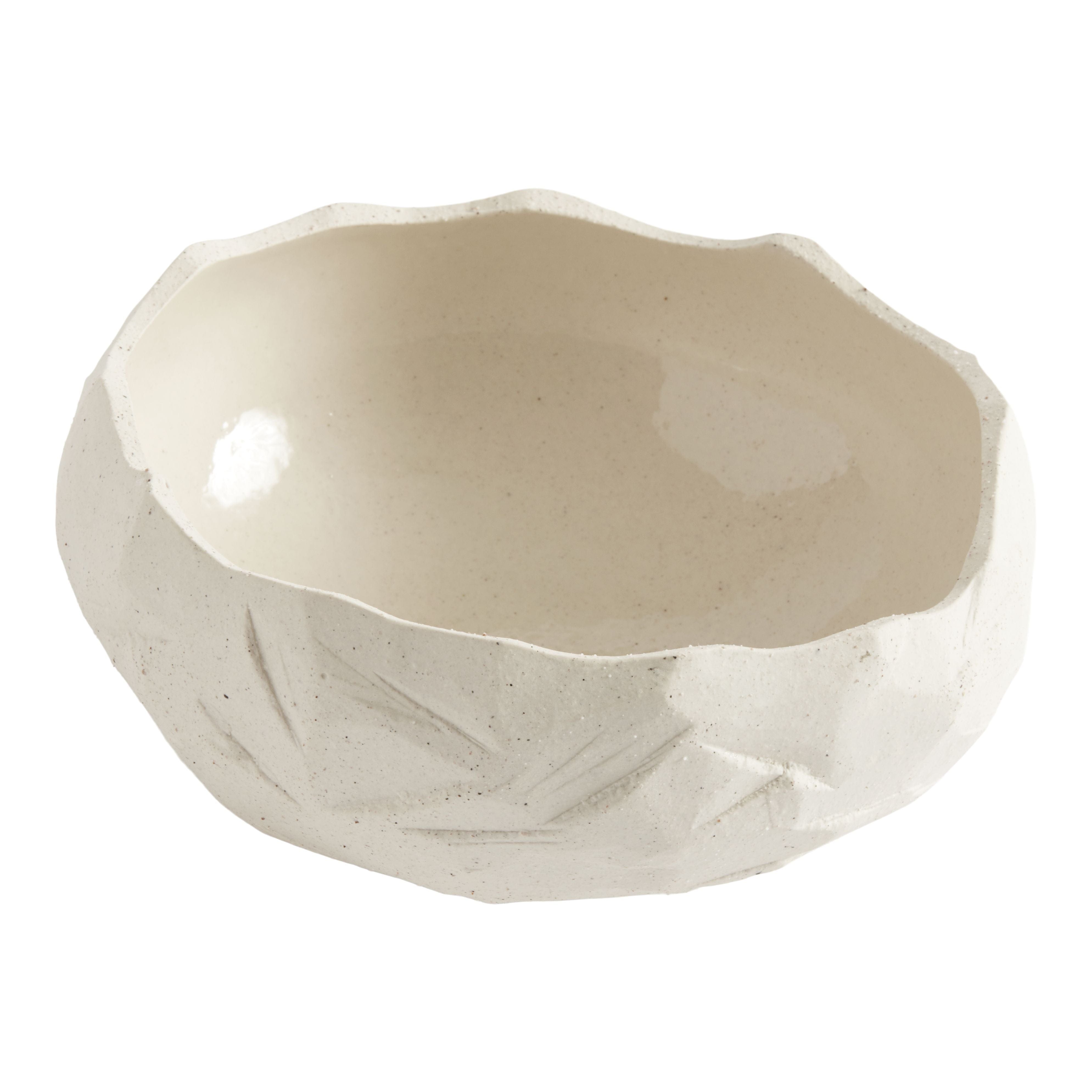 Muubs Kuri Serving Bowl, Sand