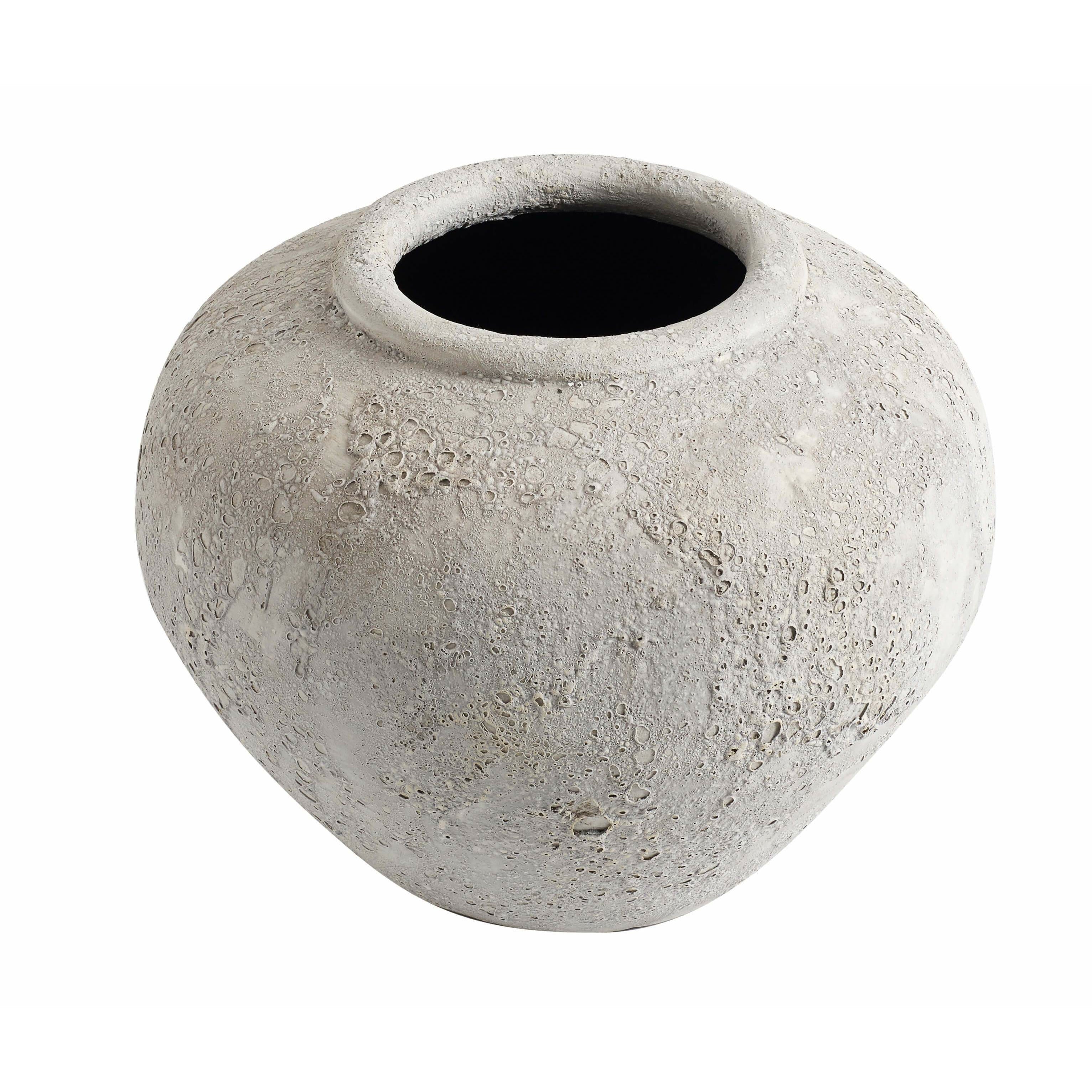 Muubs Luna Vase Gray, 26 cm