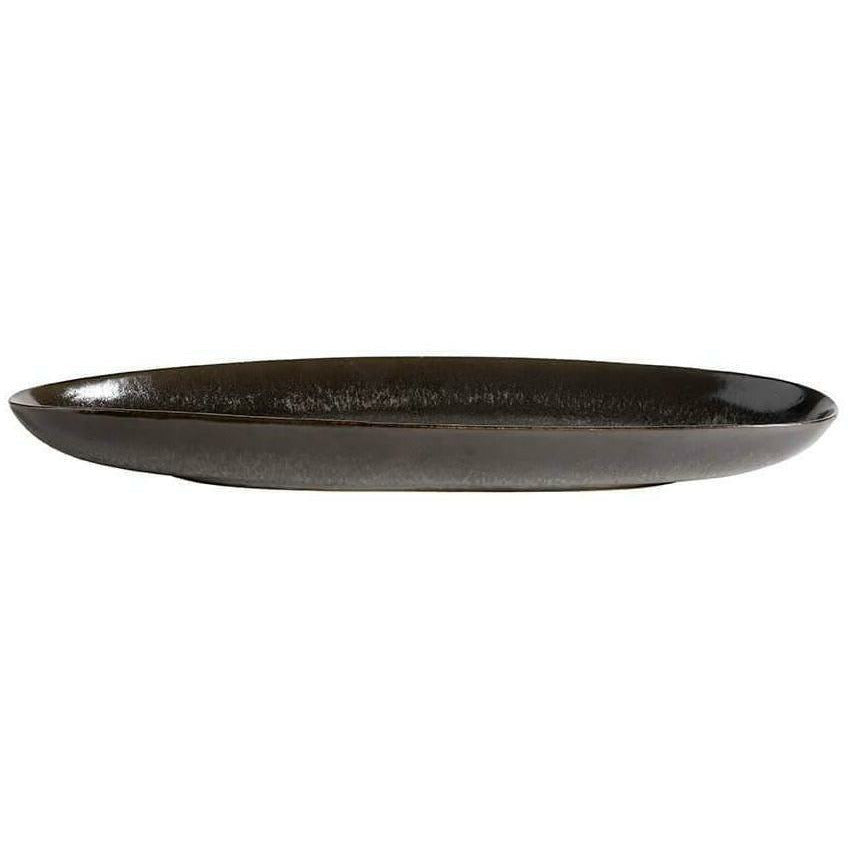 Muubs Mame Serviing Plate Oval Coffee, 36.5cm