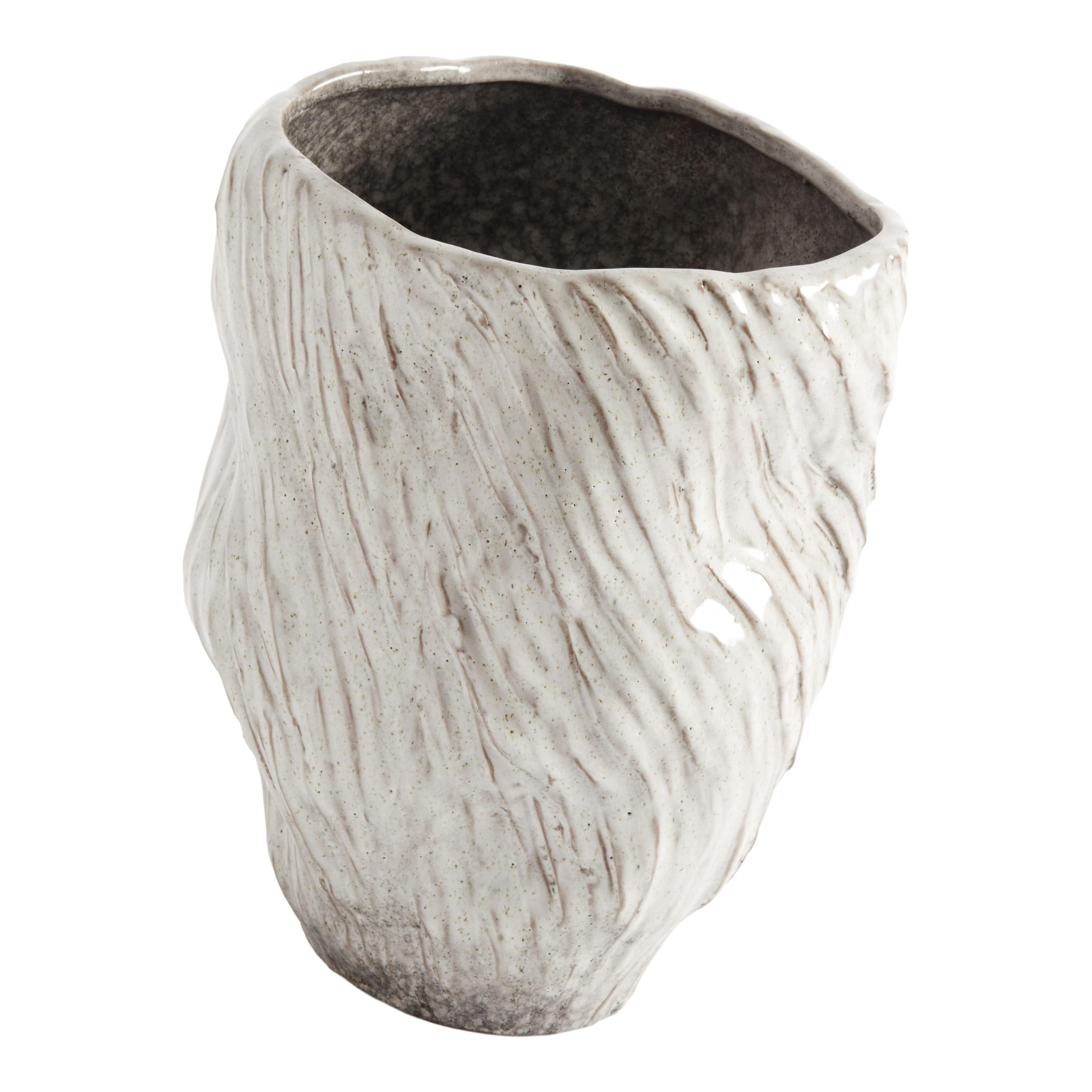Muubs Mud Vase, Oyster