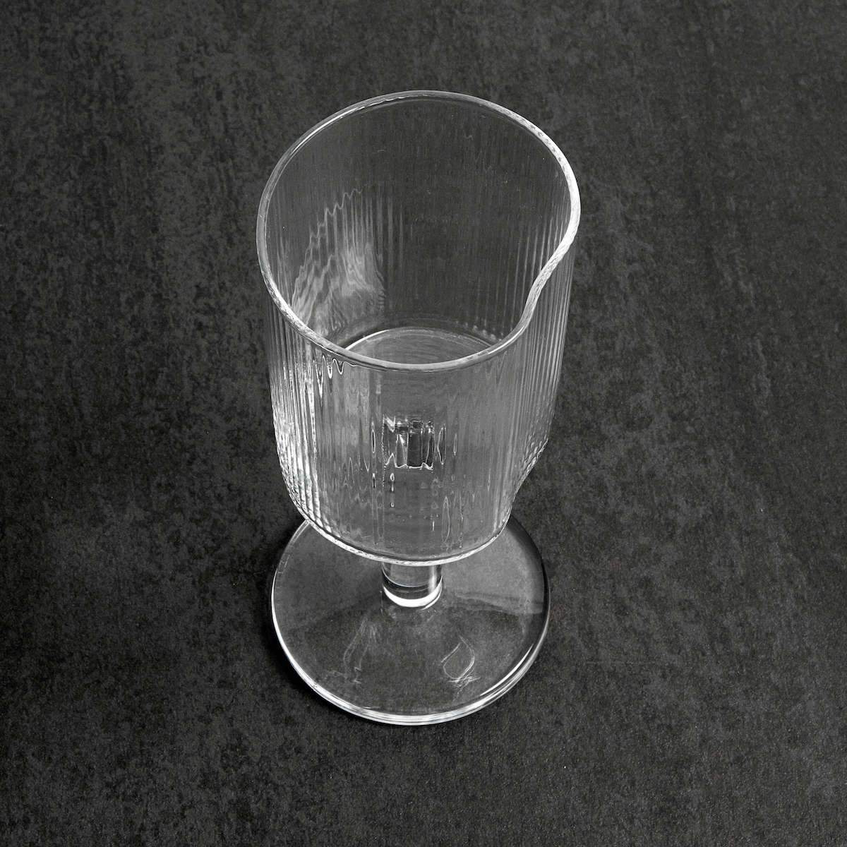 Muubs moden hvidvinsglas klar, 15 cm