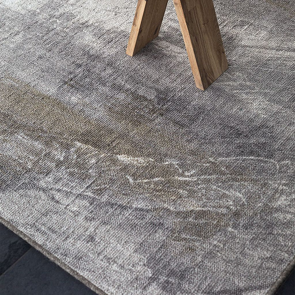 Muubs Surface Rug 350 X 250 Cm, Grey/Sand Pattern