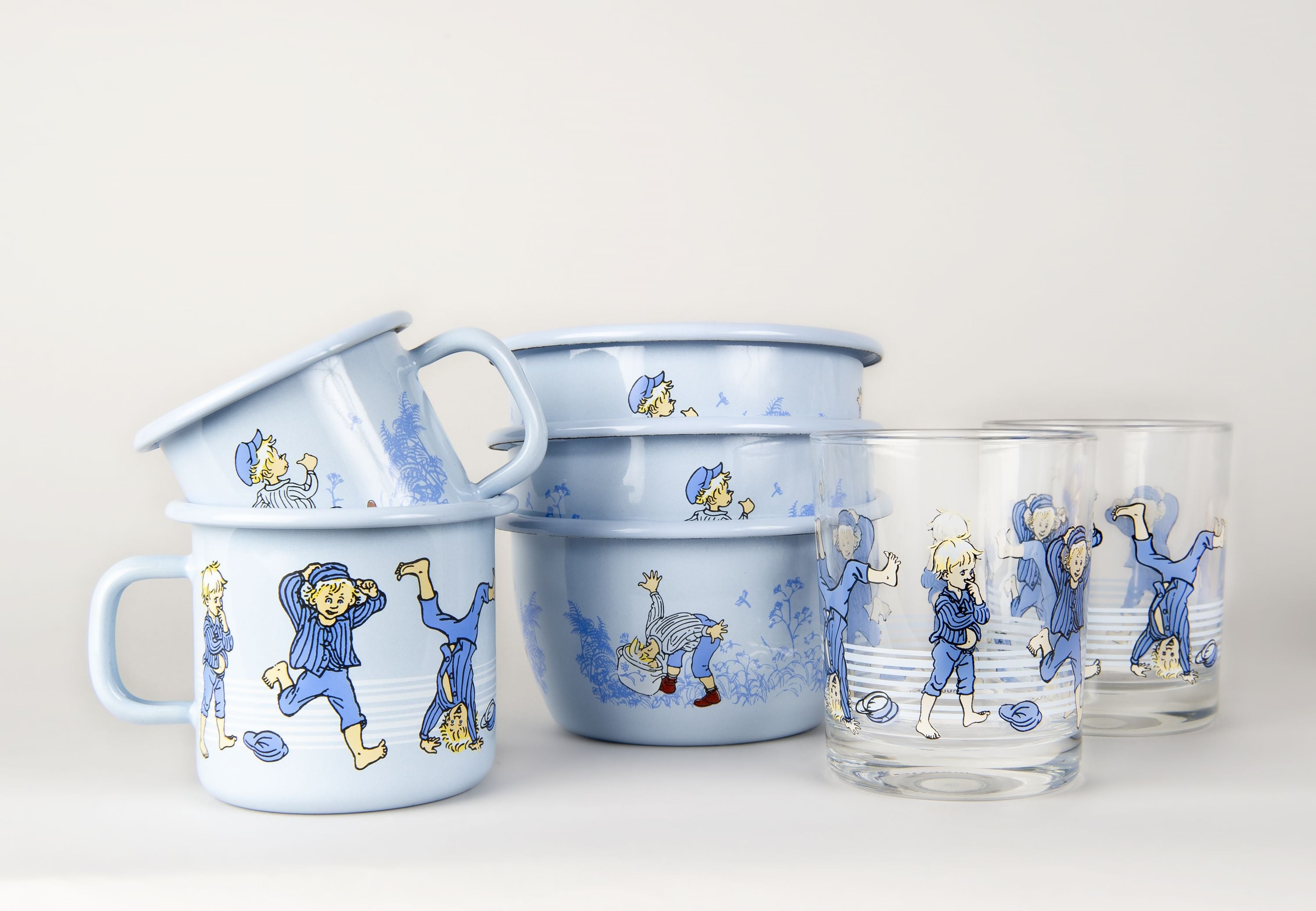 Muurla Emil de Lönnerberga Entamel Mug, la famille