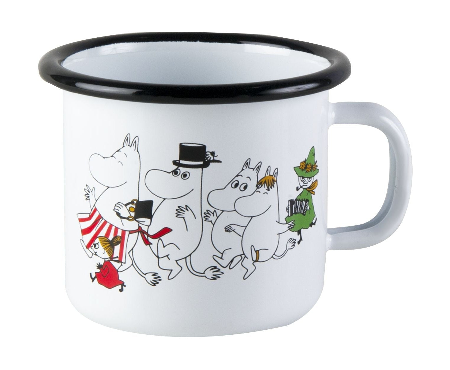 Muurla moomin farver emalje krus, moomin dal 2,5 dl