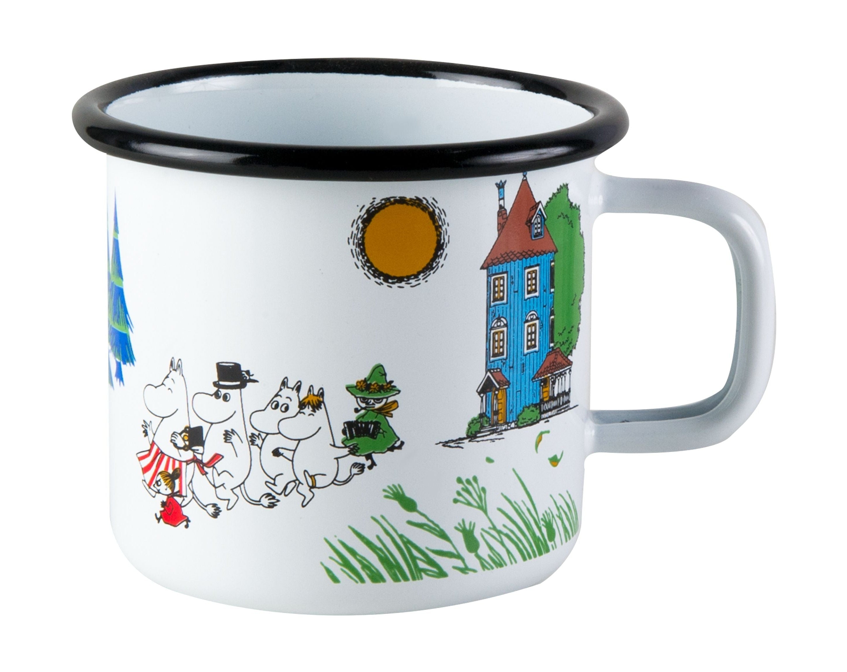 Muurla moomin farver emalje krus, moomin dal 3,7 dl