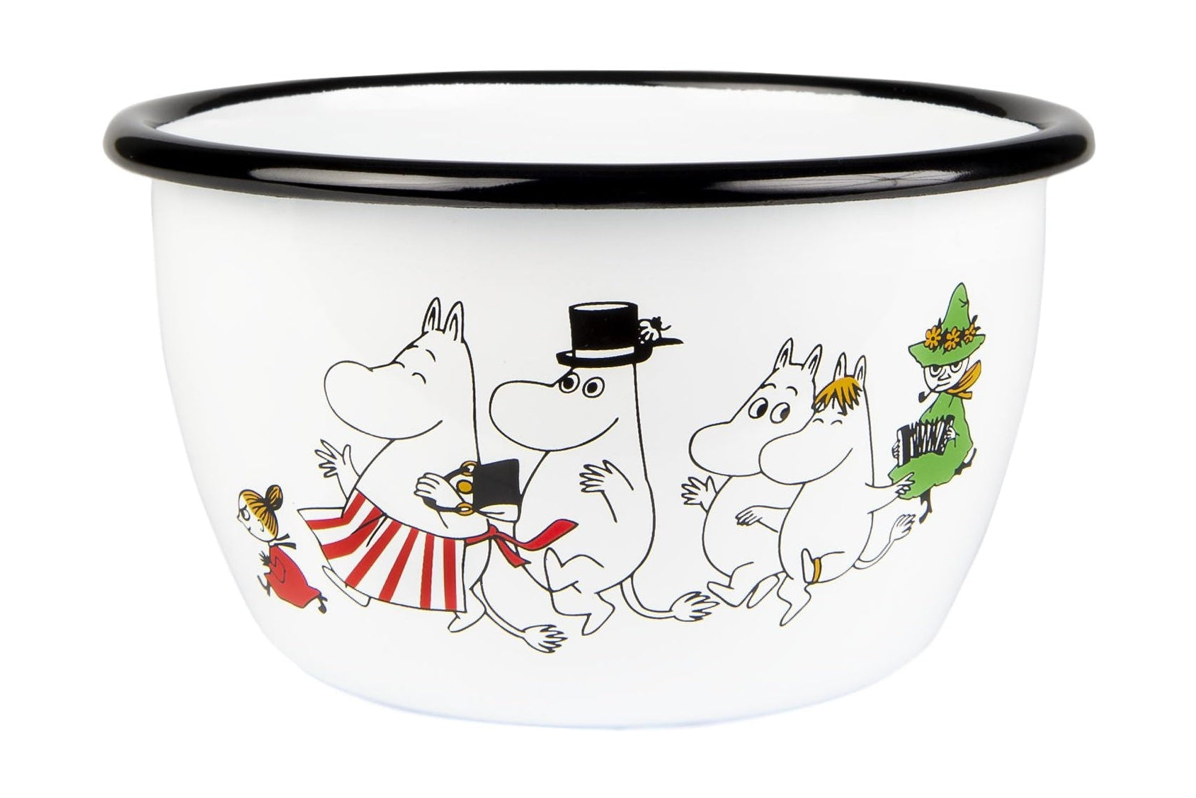 Muurla Moomin Colors Enamel Bowl, Moominvalley