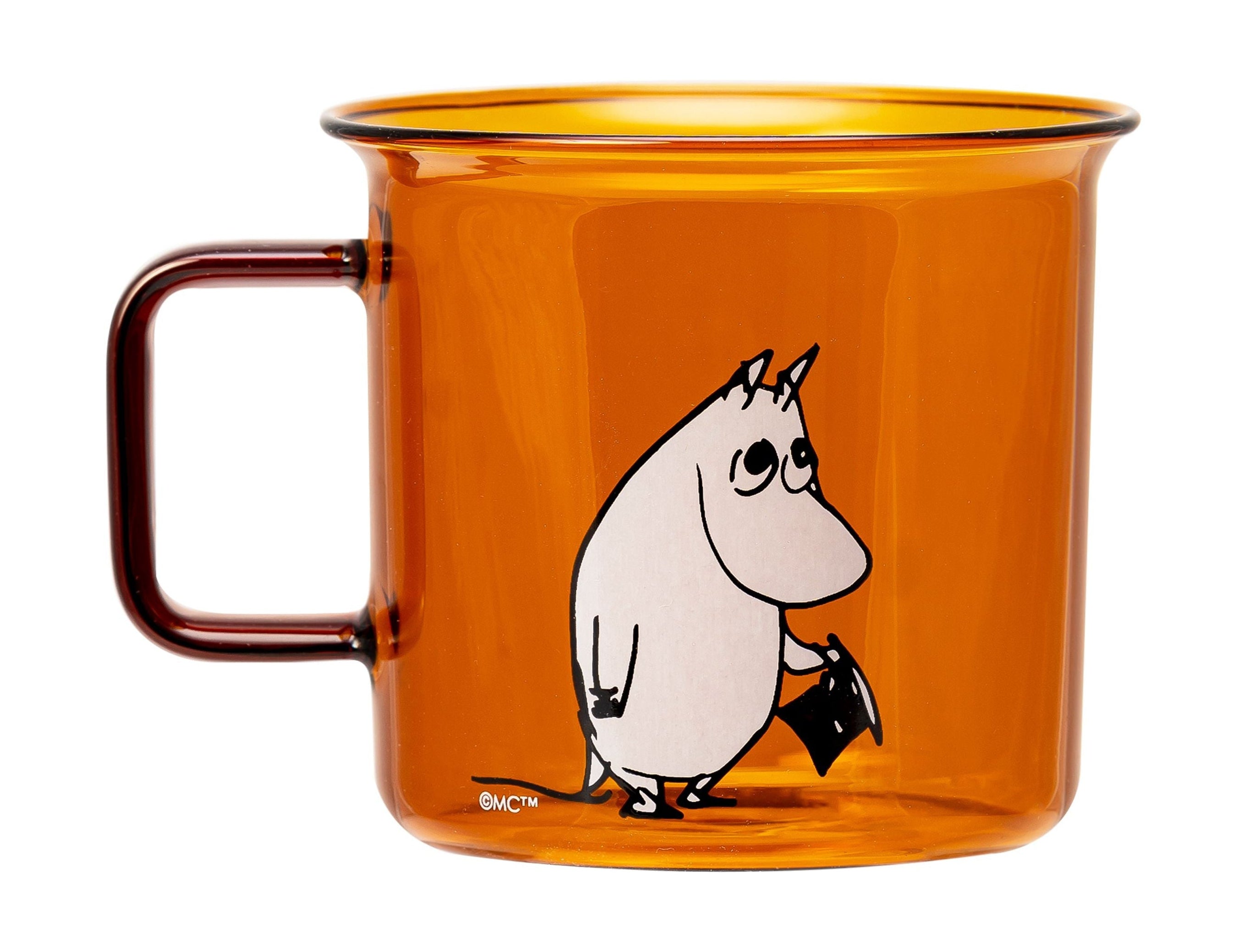 Muurla Moomin Glass Mug, Moominpappa
