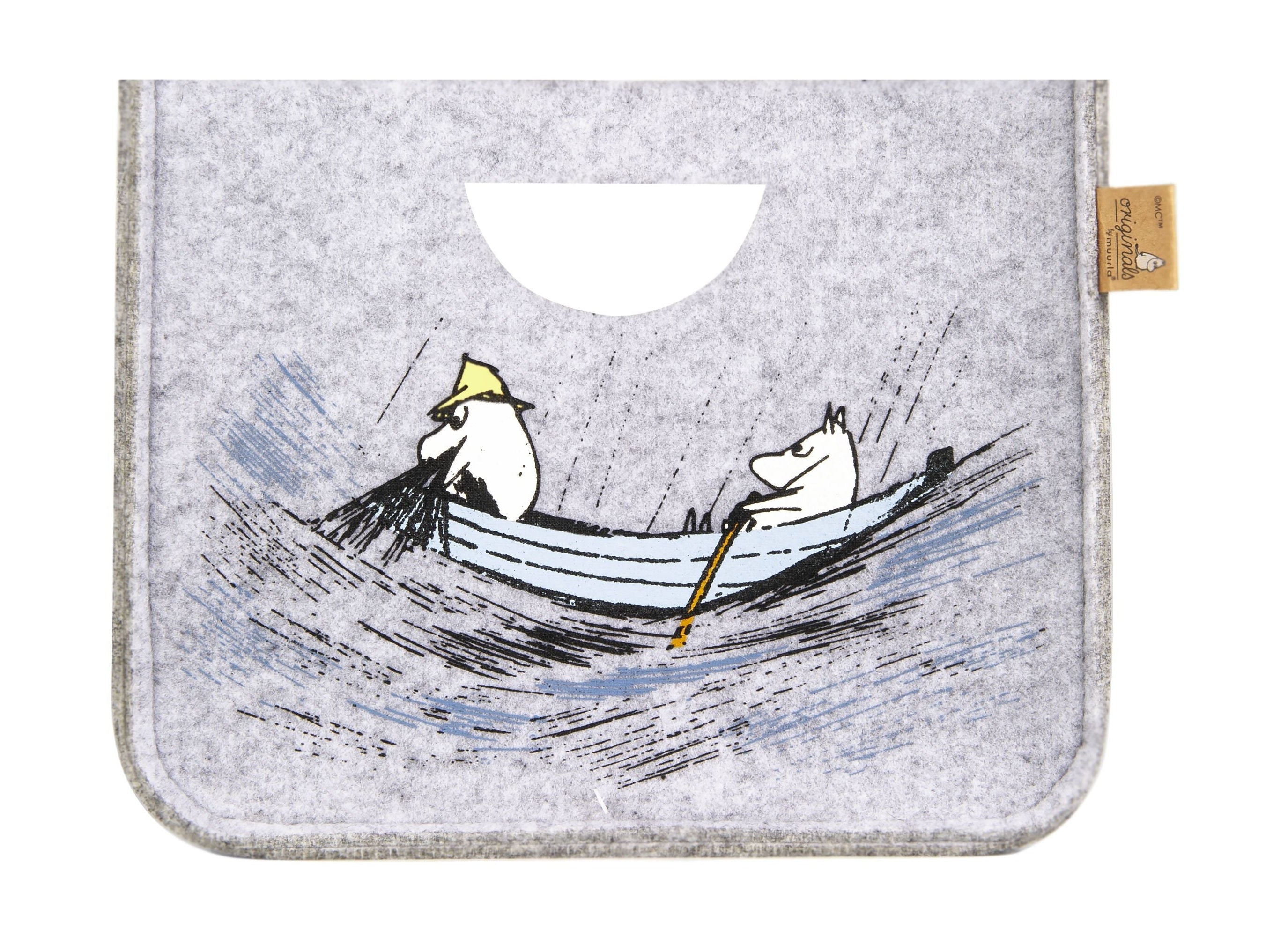 Muurla Moomin Originals Toraje de la canasta Gone Fishing, S