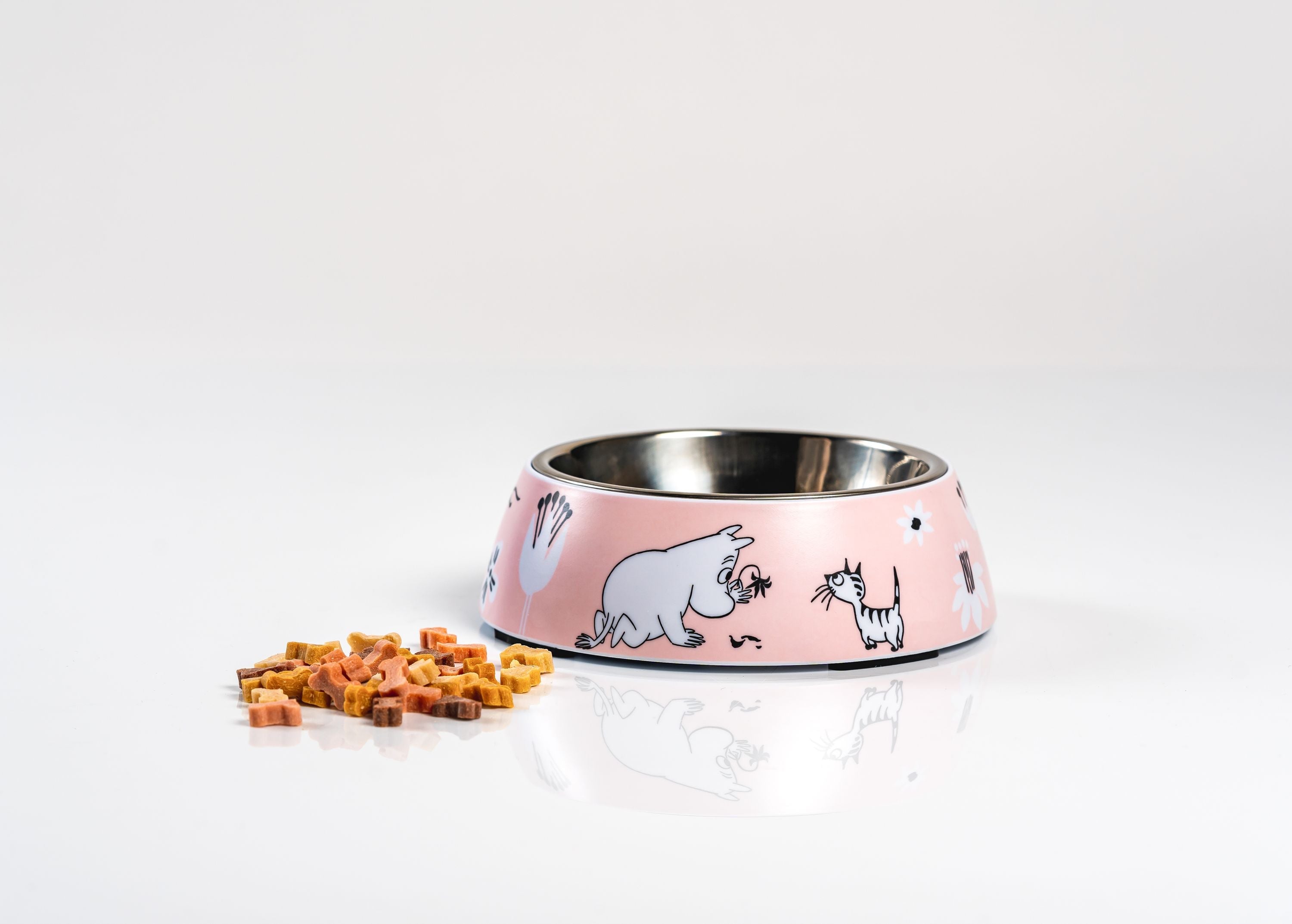 Muurla Moomin Pets Food Bowl s, rosa