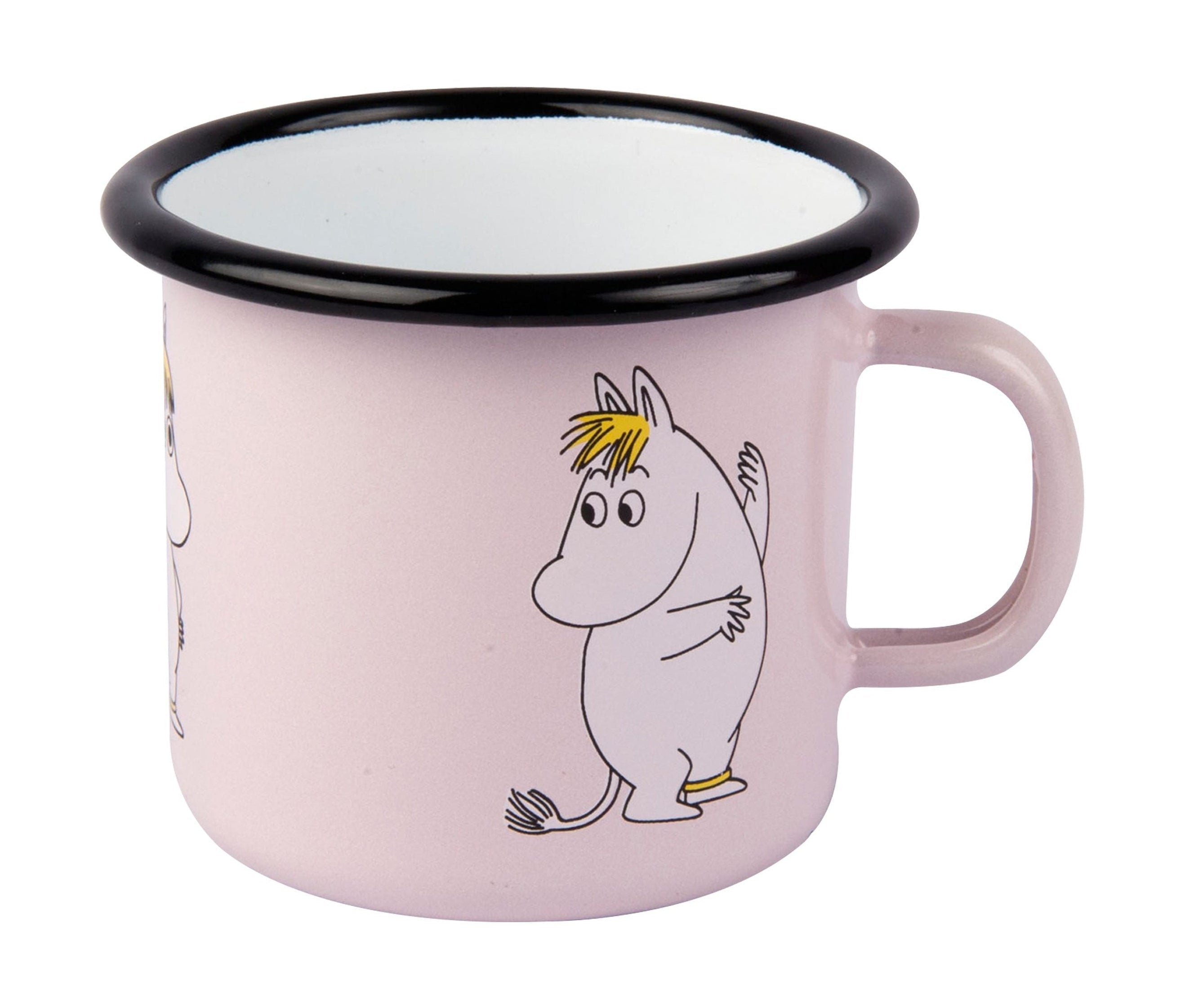 Taza de esmalte retro de Muurla Moomin, Snorkmaiden, Pink