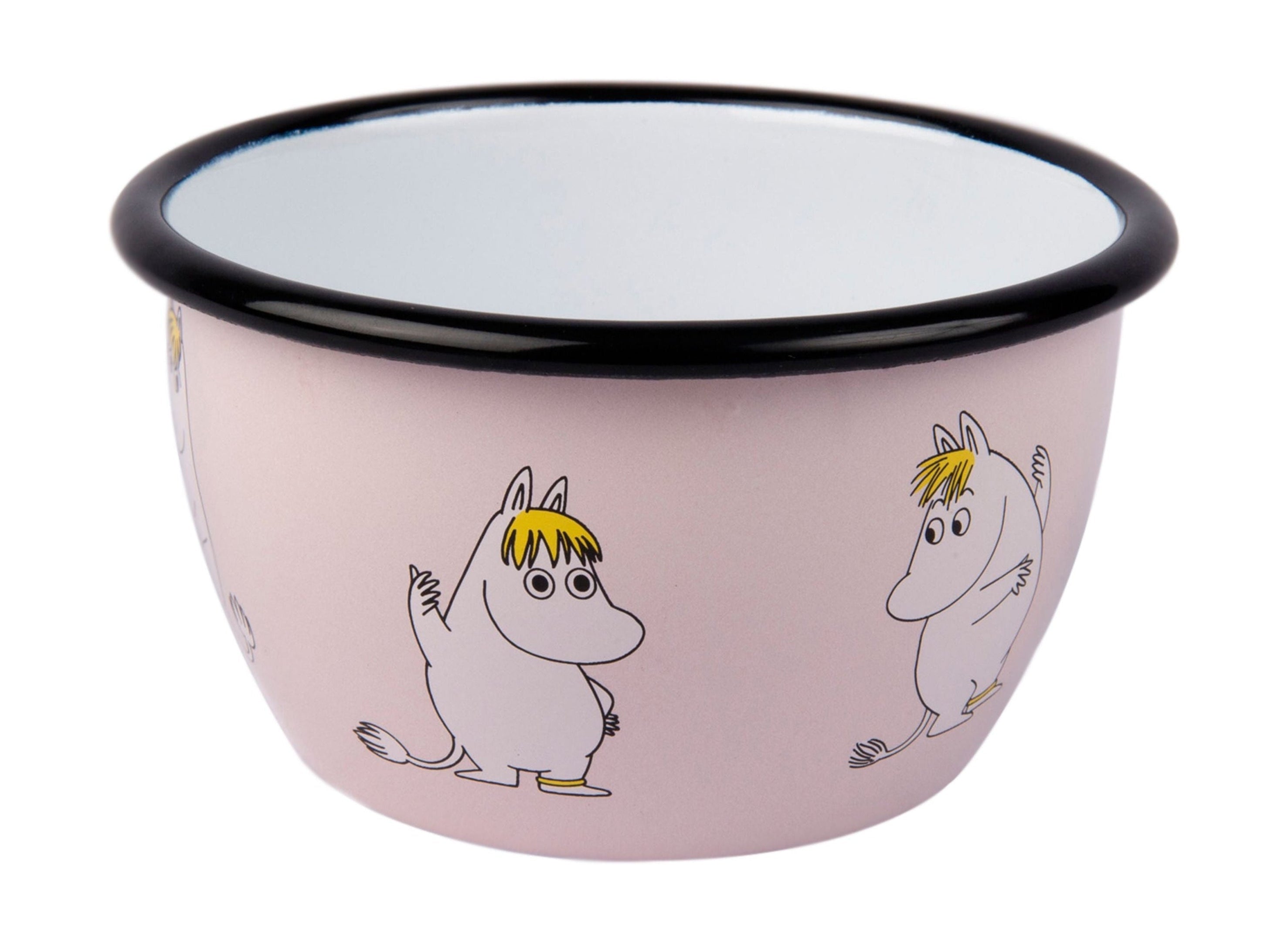 Muurla Moomin Retro Emalje Bowl, Snorkmaiden