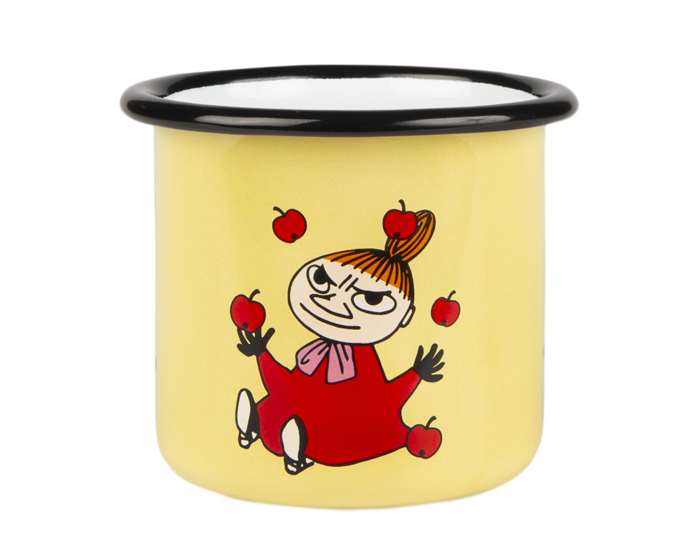 Taza de esmalte retro de Muurla Moomin, Little My