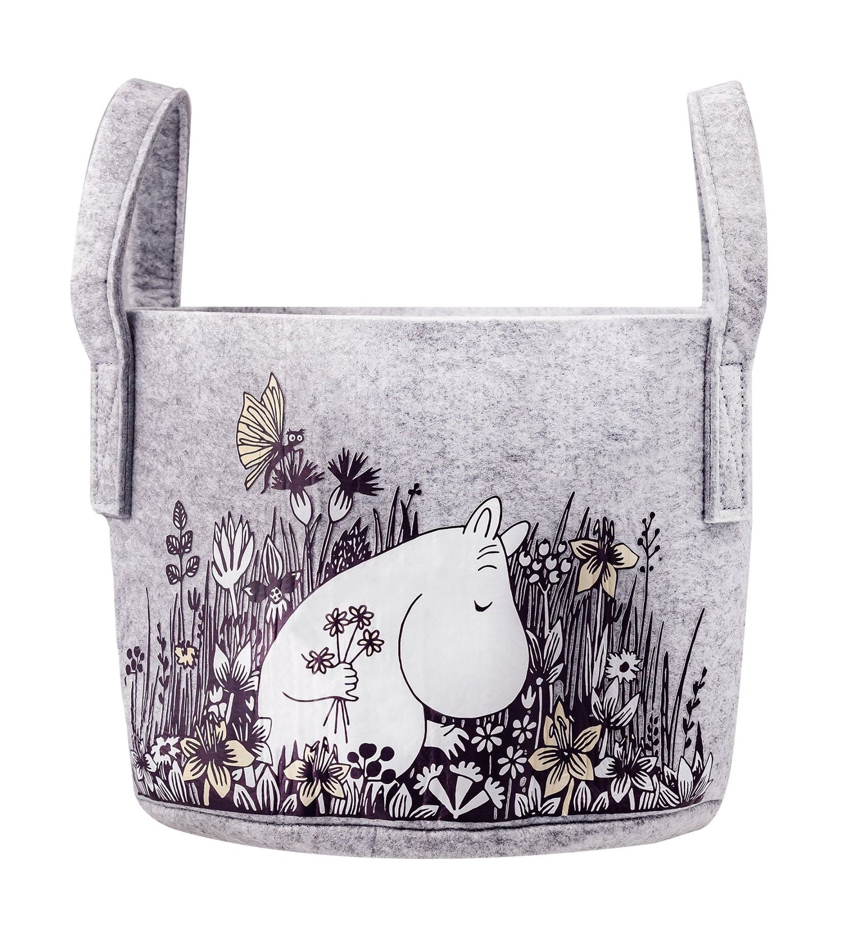 Muurla Moomin Basket Basket Flower Field