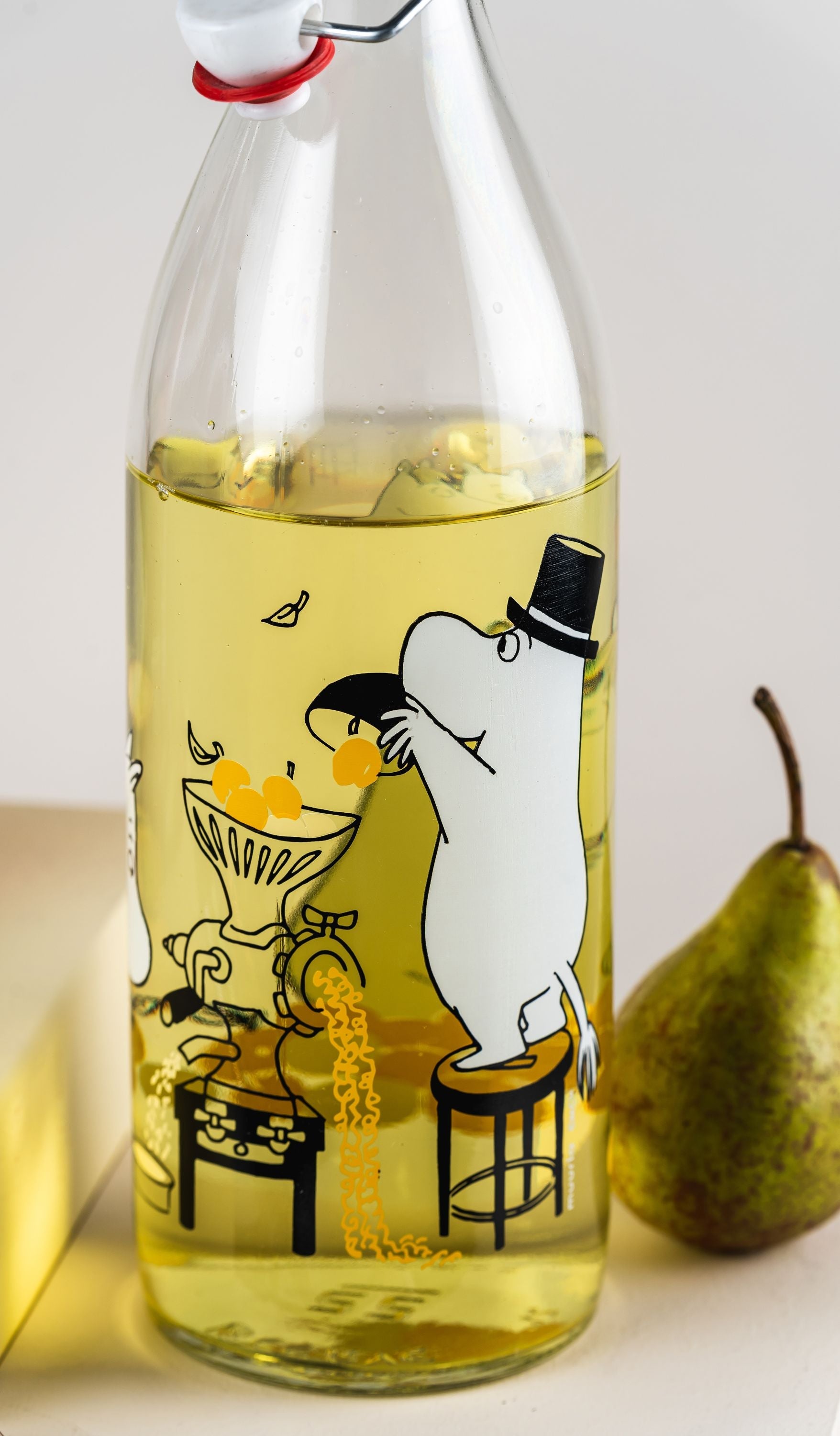 Muurla Moomin Glass Bottle, Fruits