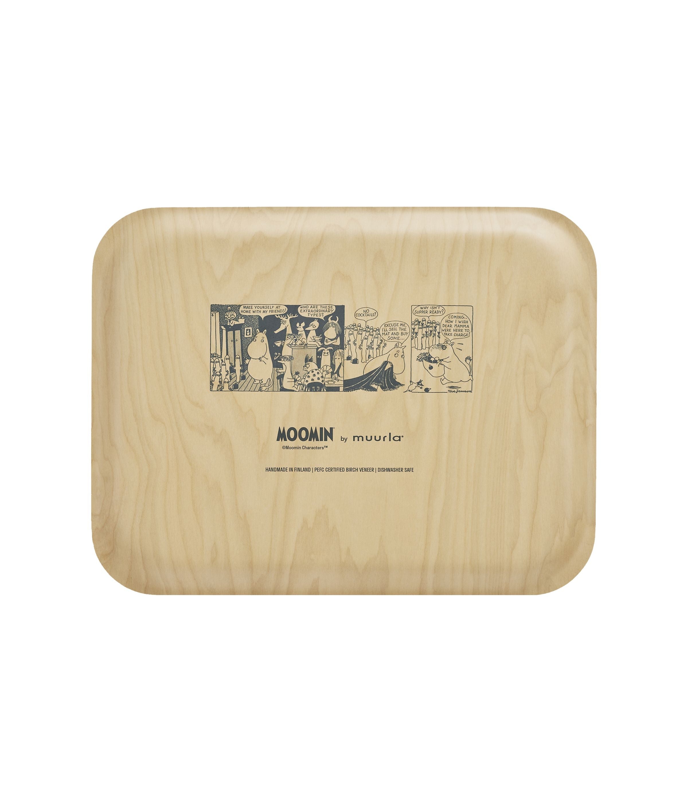 Muurla Moomin Tray, Room For All