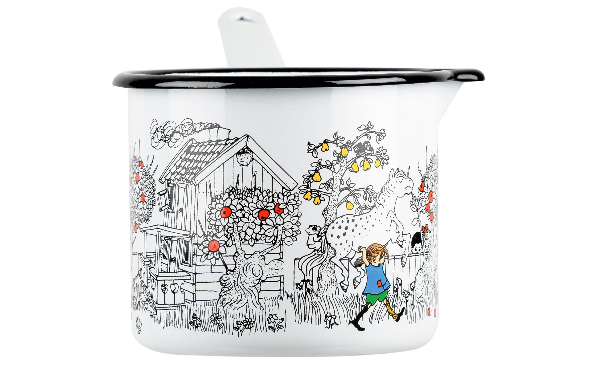 Muurla Pippi Longstocking Enamel Saucepan