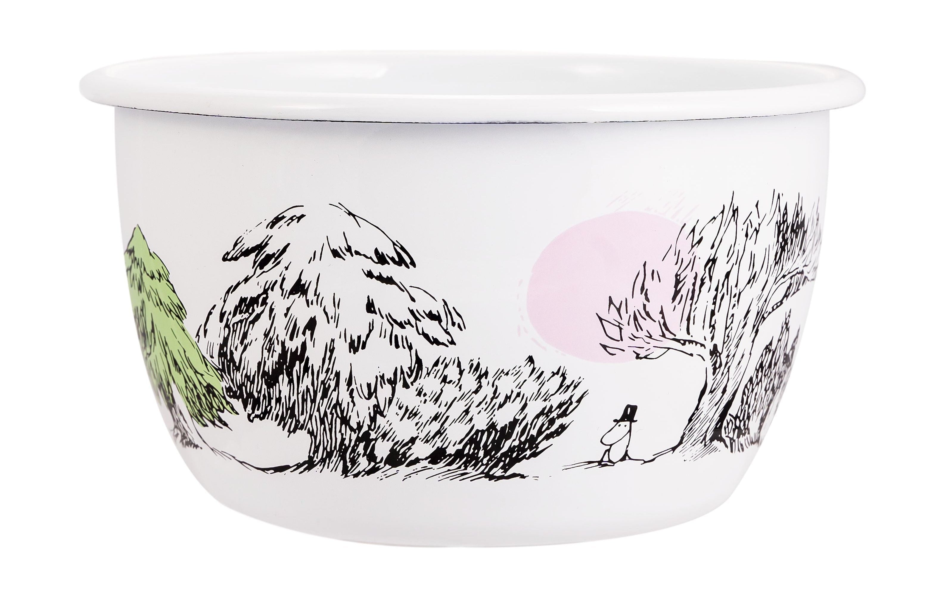 Muurla Moomin Originale Emaille Bowl nur wandert