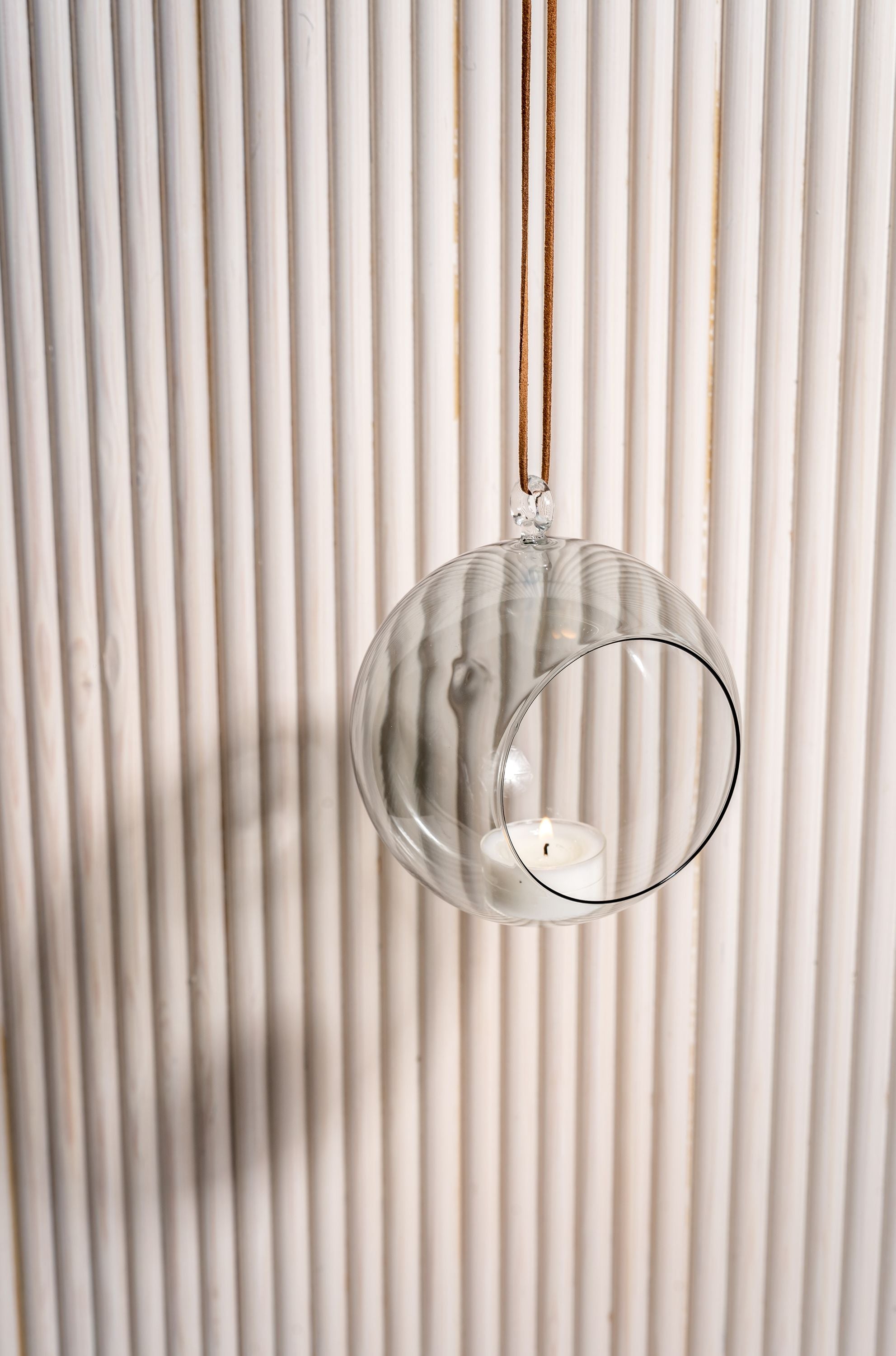 Bola de decoración de la bola de decoración de Muurla, transparente