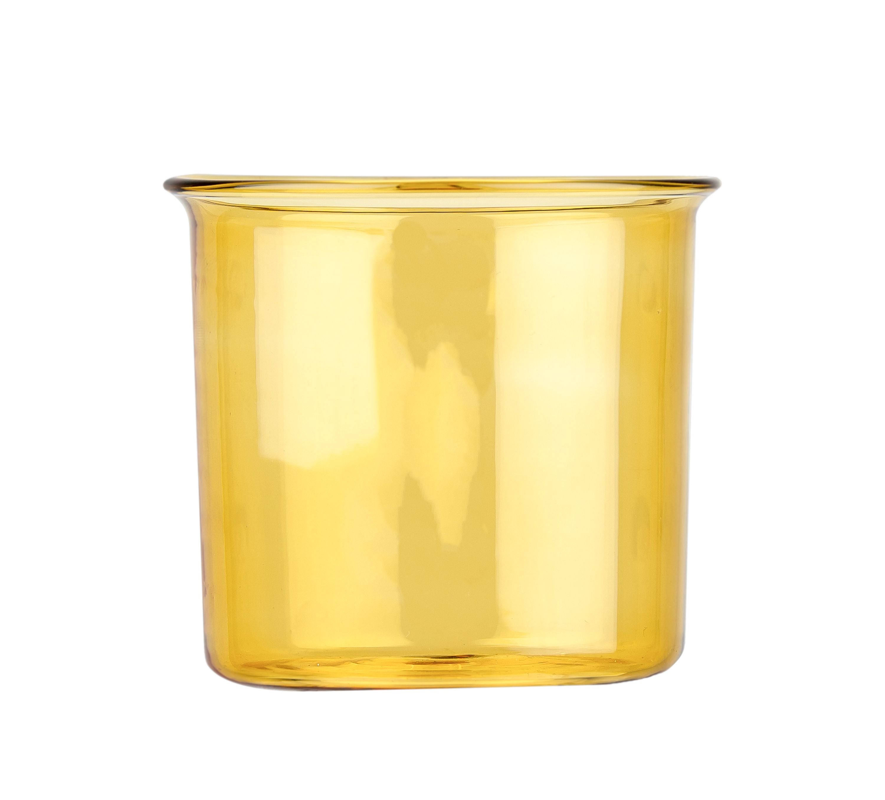Taza de vidrio Muurla, amarillo