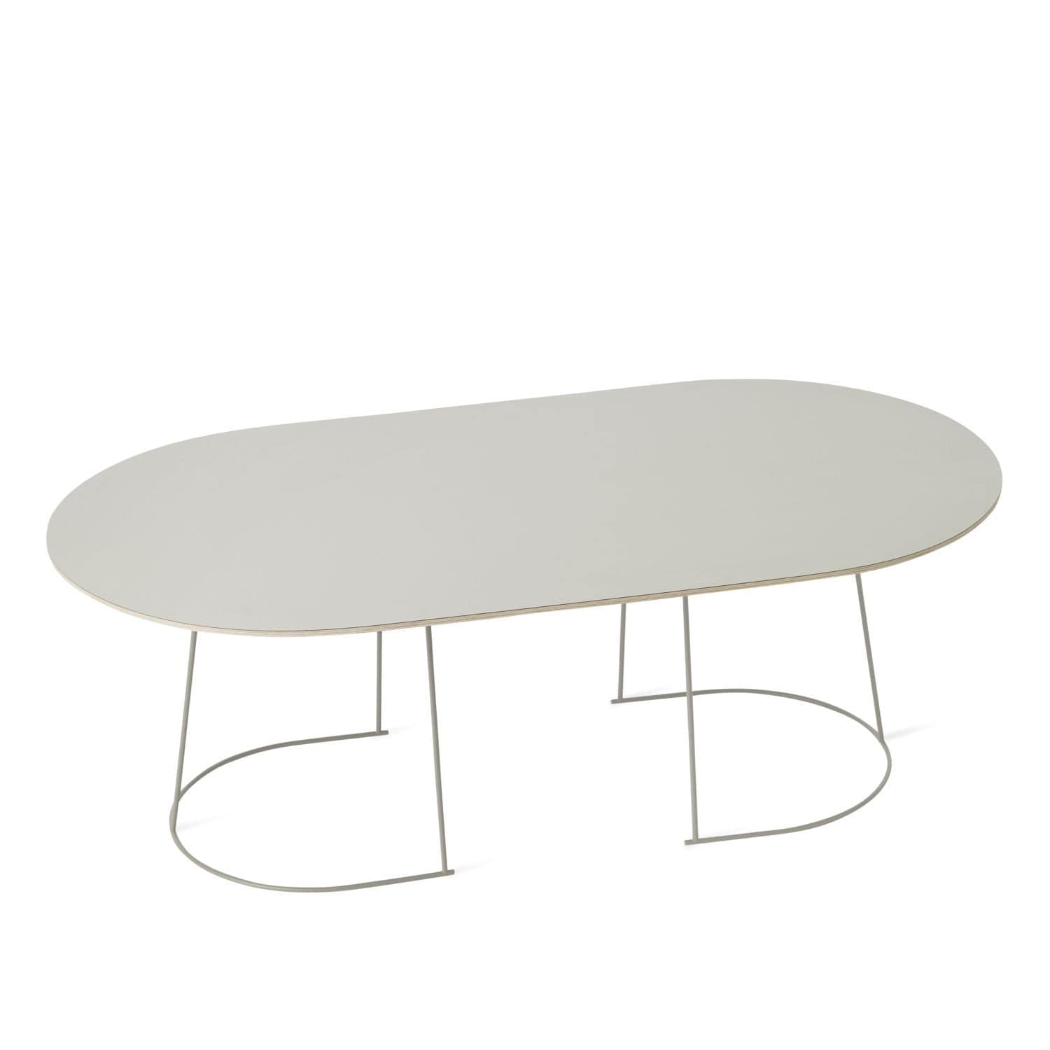 Muuto Airy Coffee Table 120x65 cm, cinza